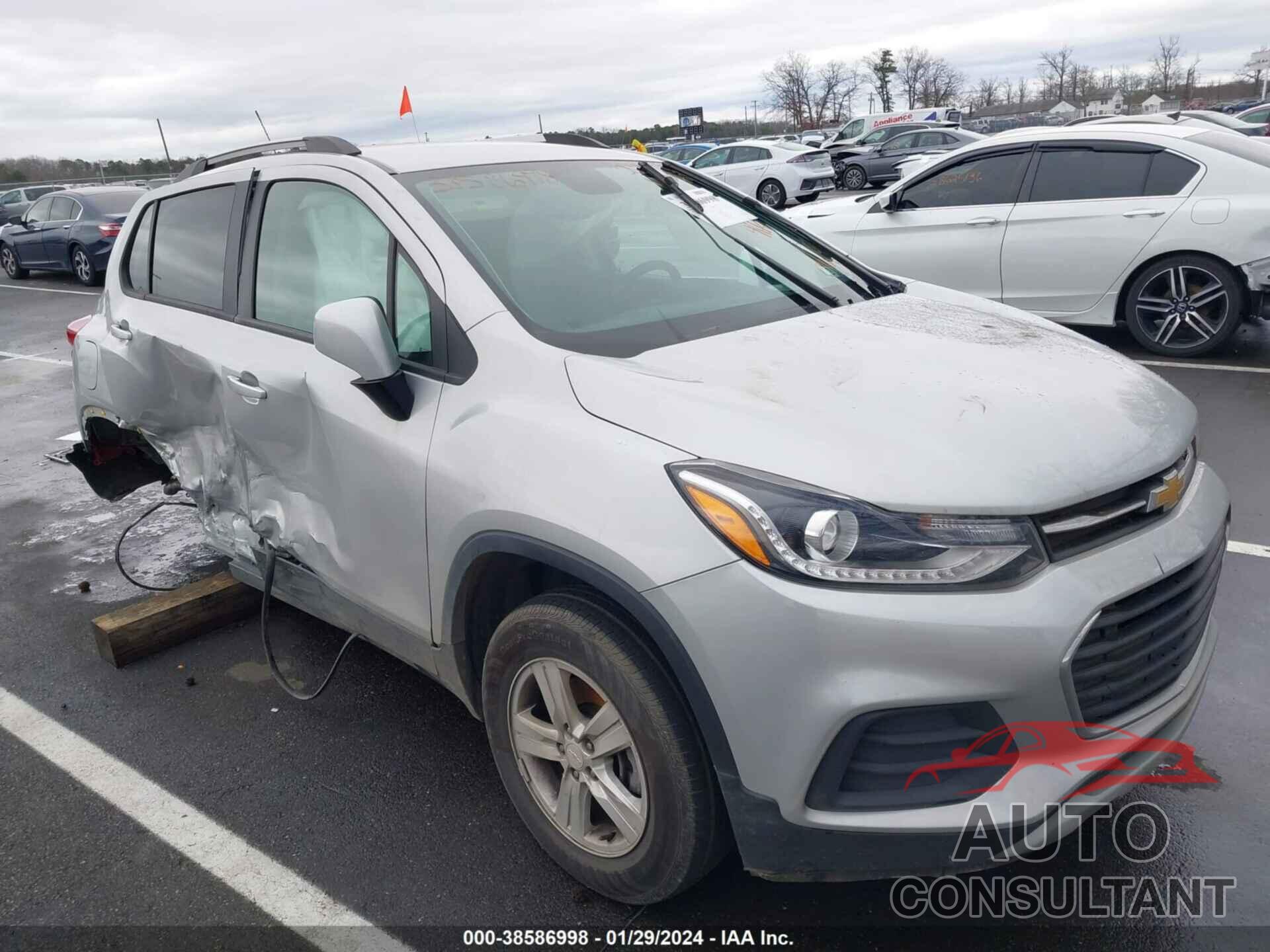 CHEVROLET TRAX 2022 - KL7CJLSM3NB531469