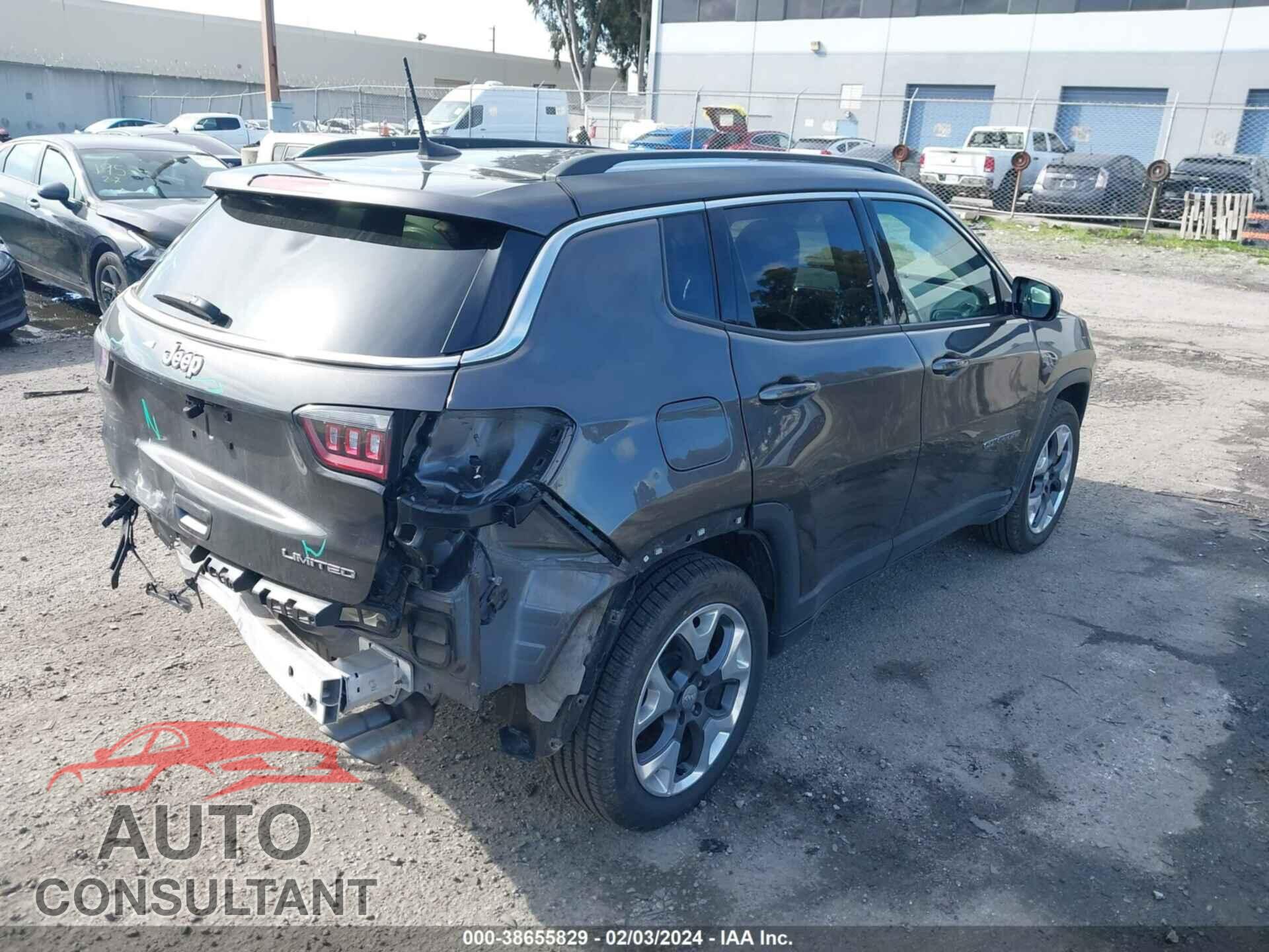 JEEP COMPASS 2020 - 3C4NJCCB2LT105311