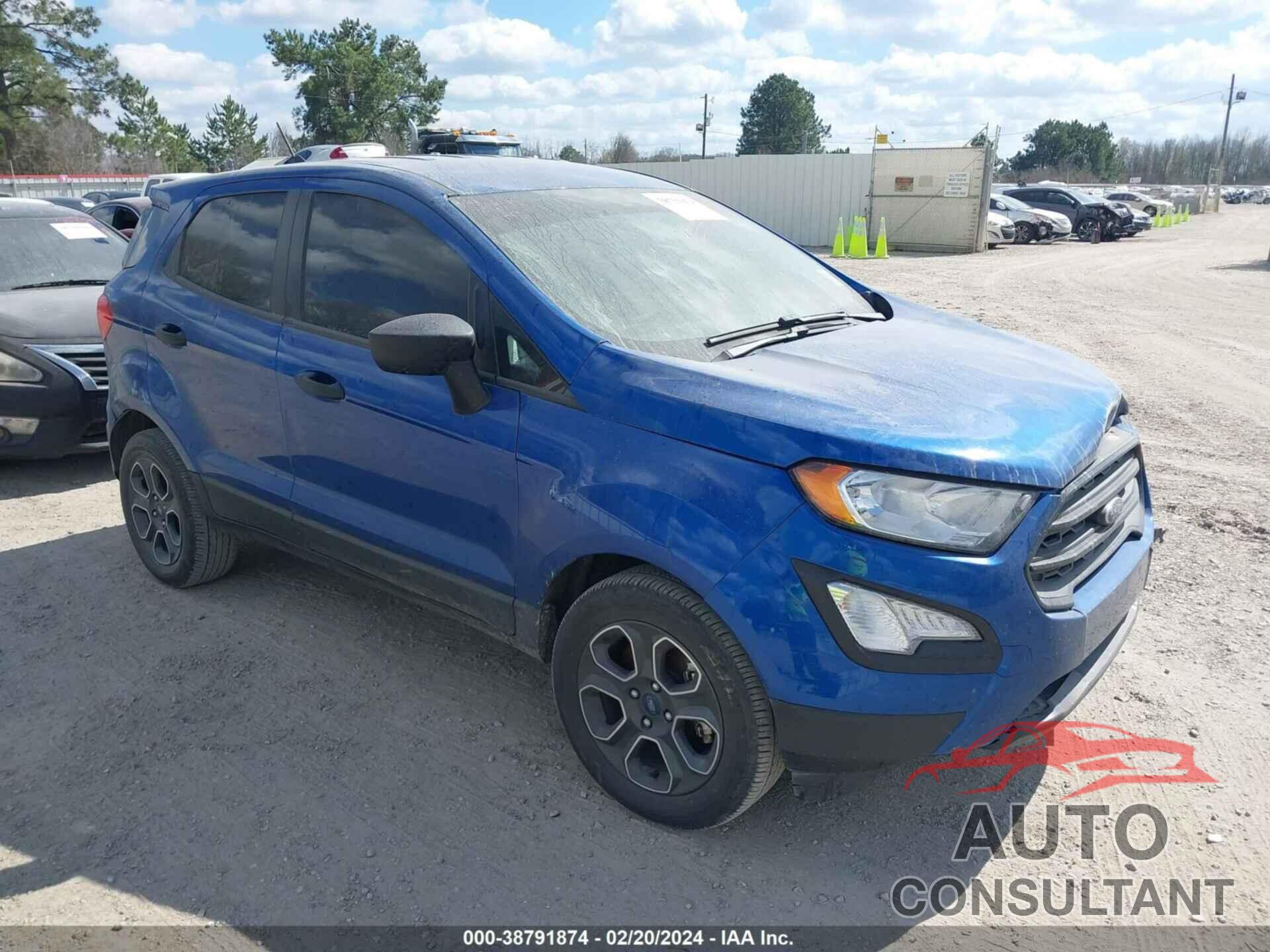 FORD ECOSPORT 2021 - MAJ3S2FE6MC449456