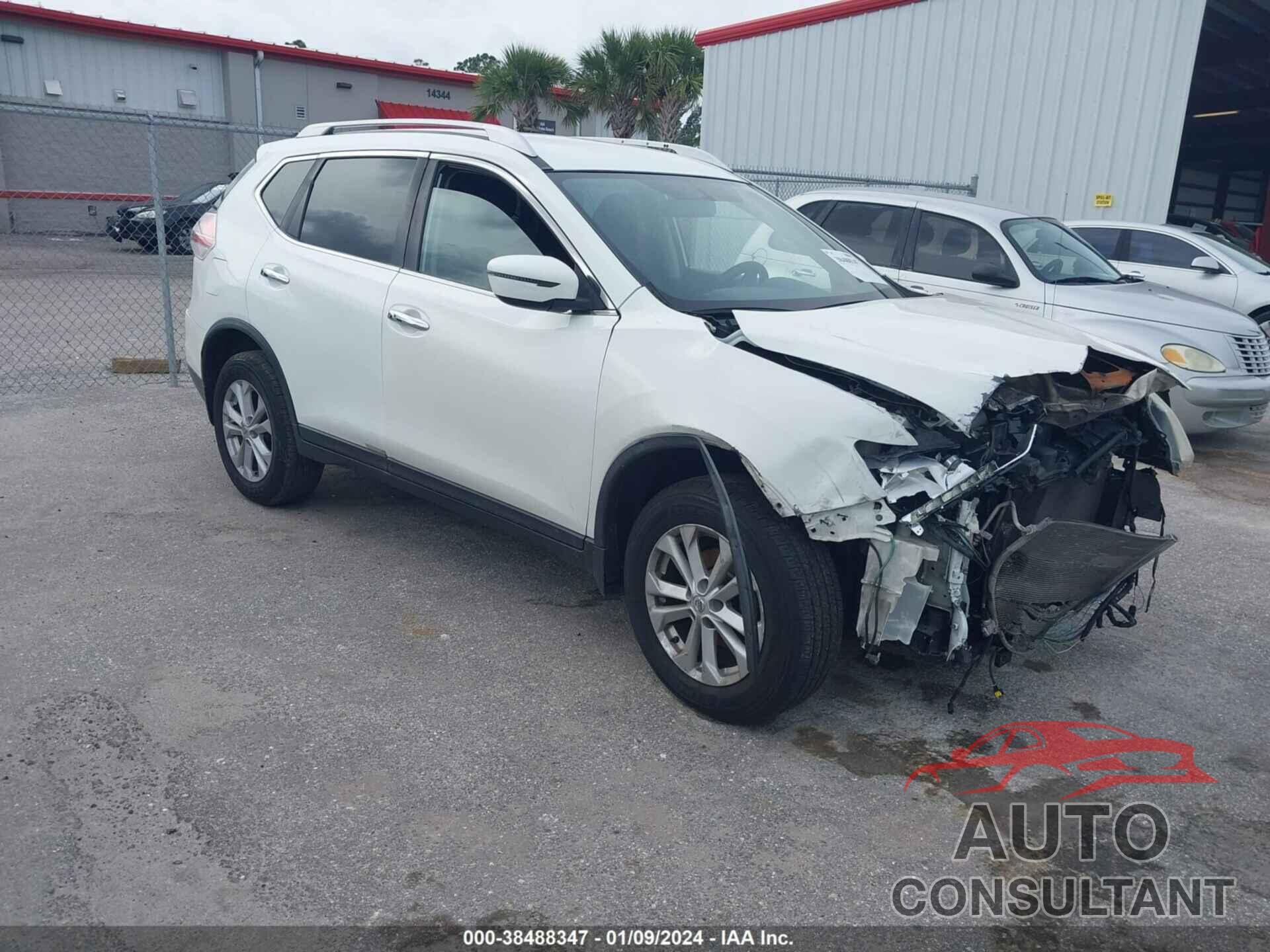 NISSAN ROGUE 2016 - KNMAT2MV1GP643181