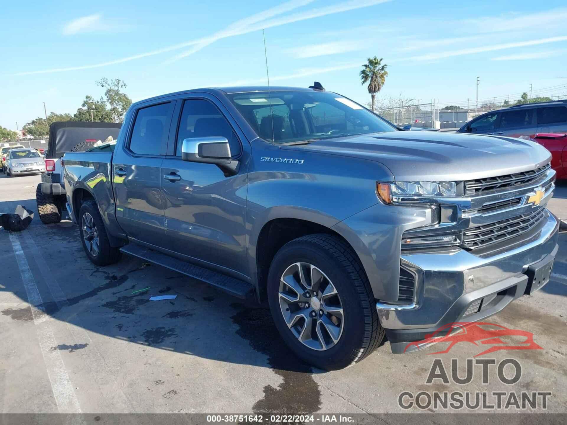 CHEVROLET SILVERADO 1500 2021 - 1GCPWCEK0MZ396733