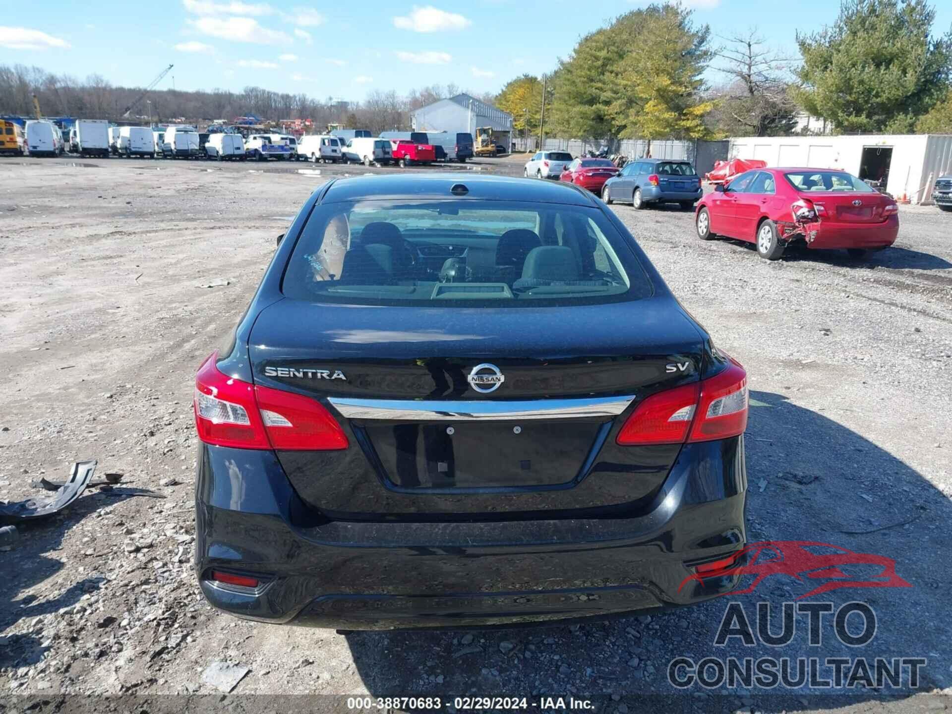 NISSAN SENTRA 2019 - 3N1AB7AP4KY336779