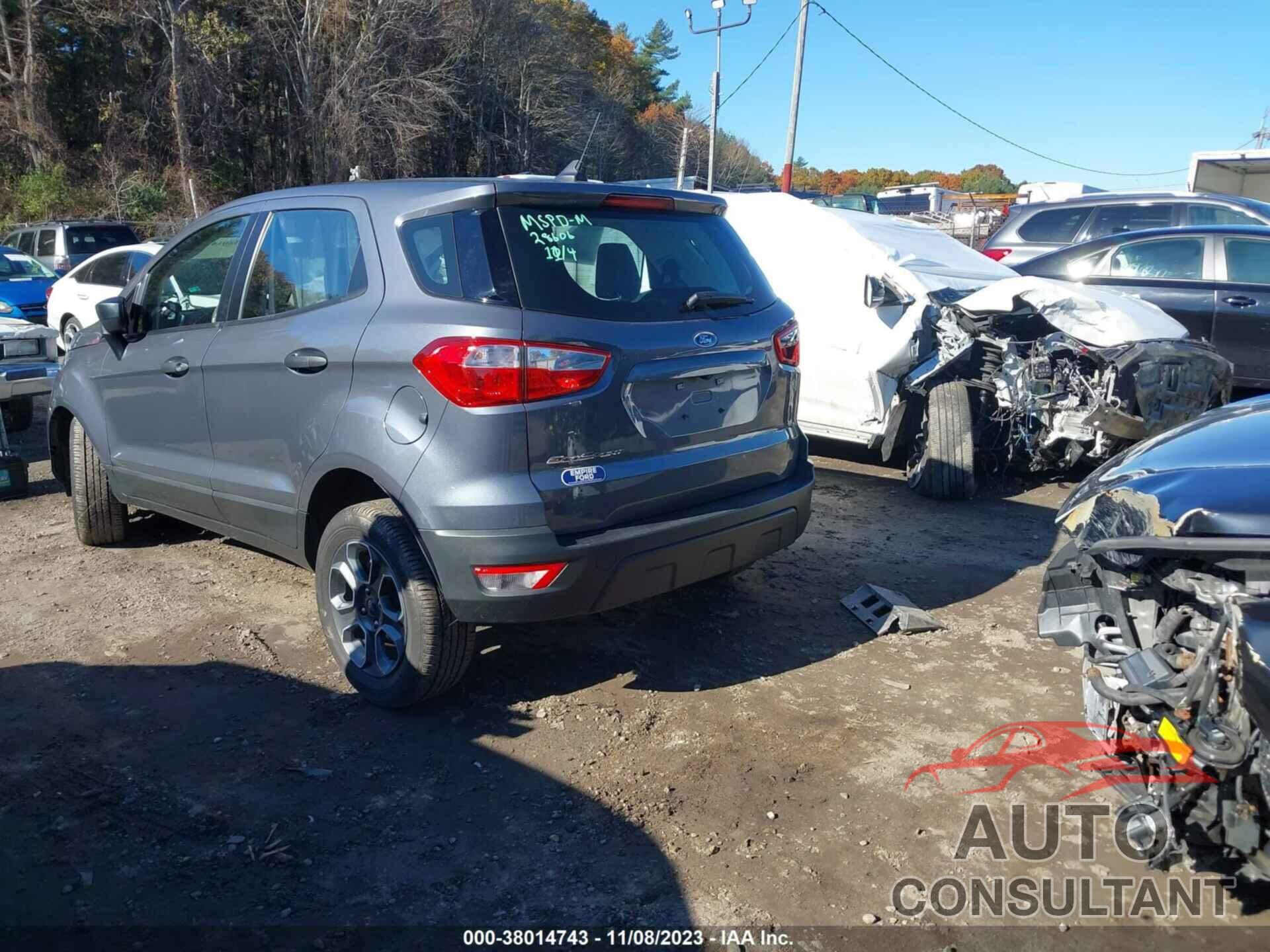 FORD ECOSPORT 2021 - MAJ3S2FE5MC438206