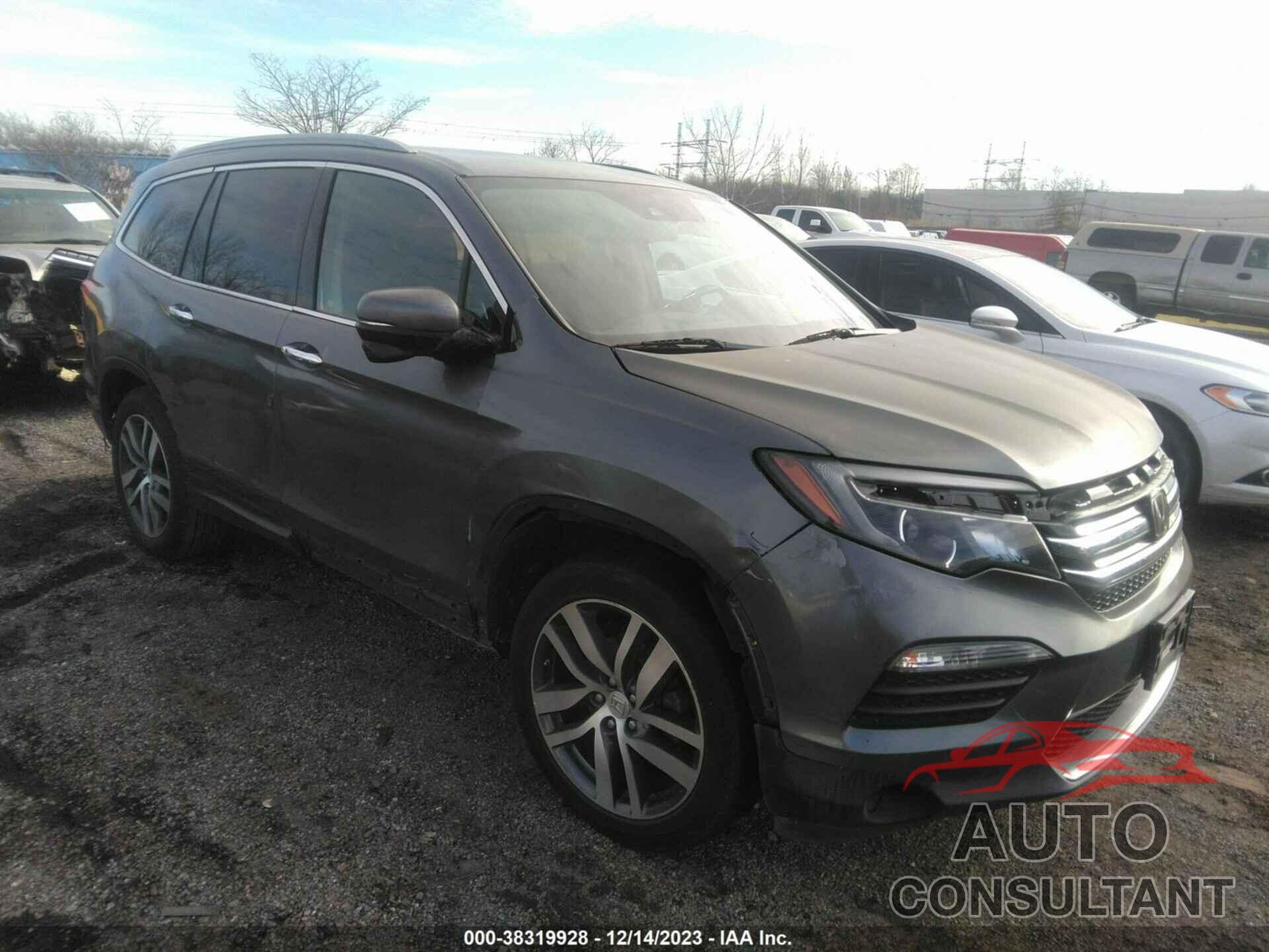 HONDA PILOT 2017 - 5FNYF6H90HB012735