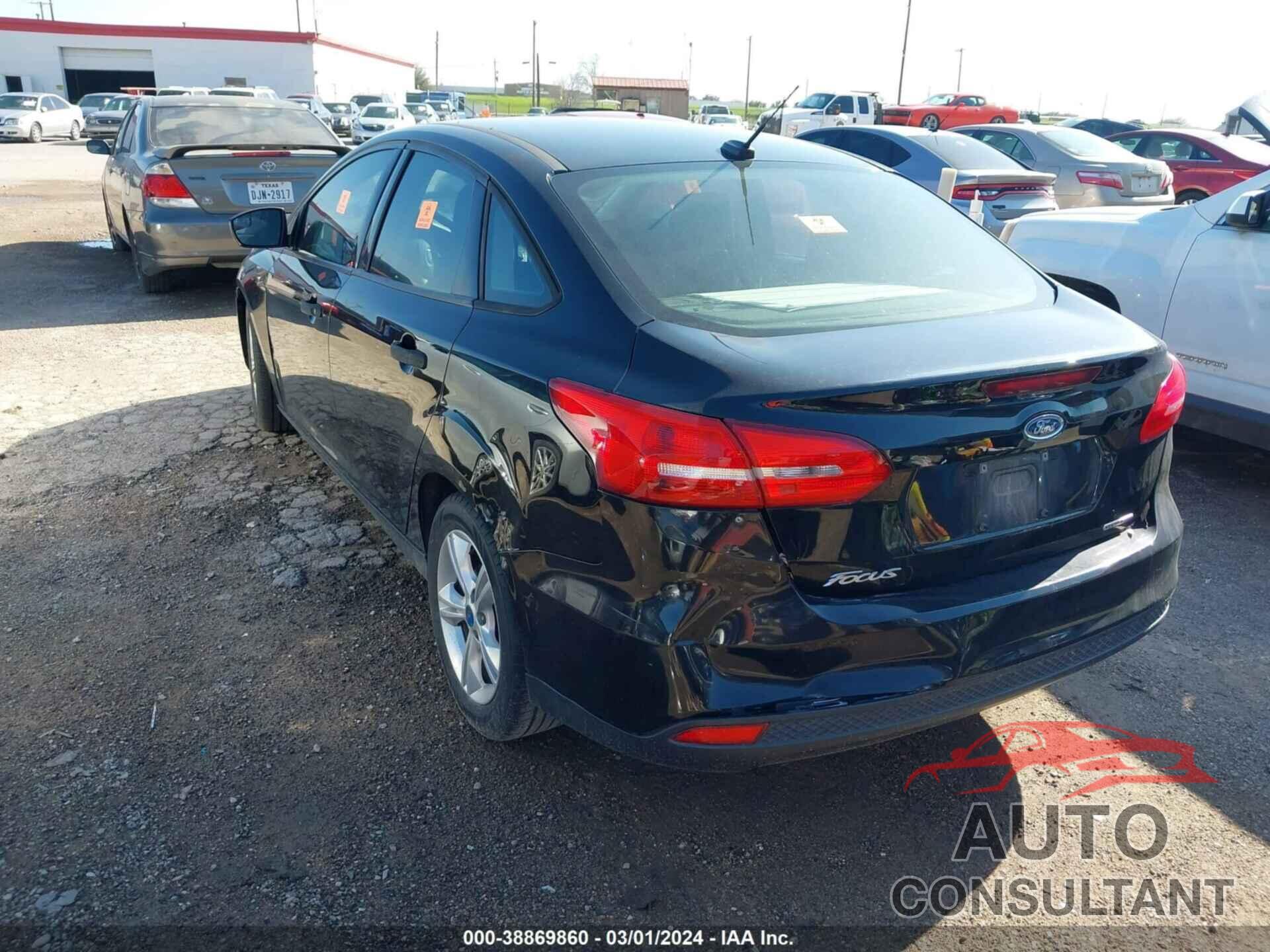 FORD FOCUS 2016 - 1FADP3E23GL245303