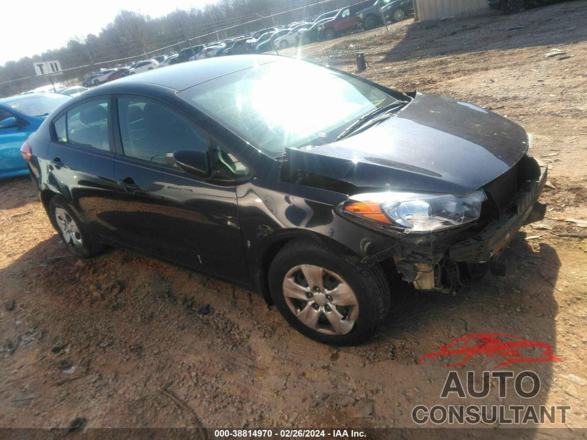 KIA FORTE 2016 - KNAFK4A64G5585075