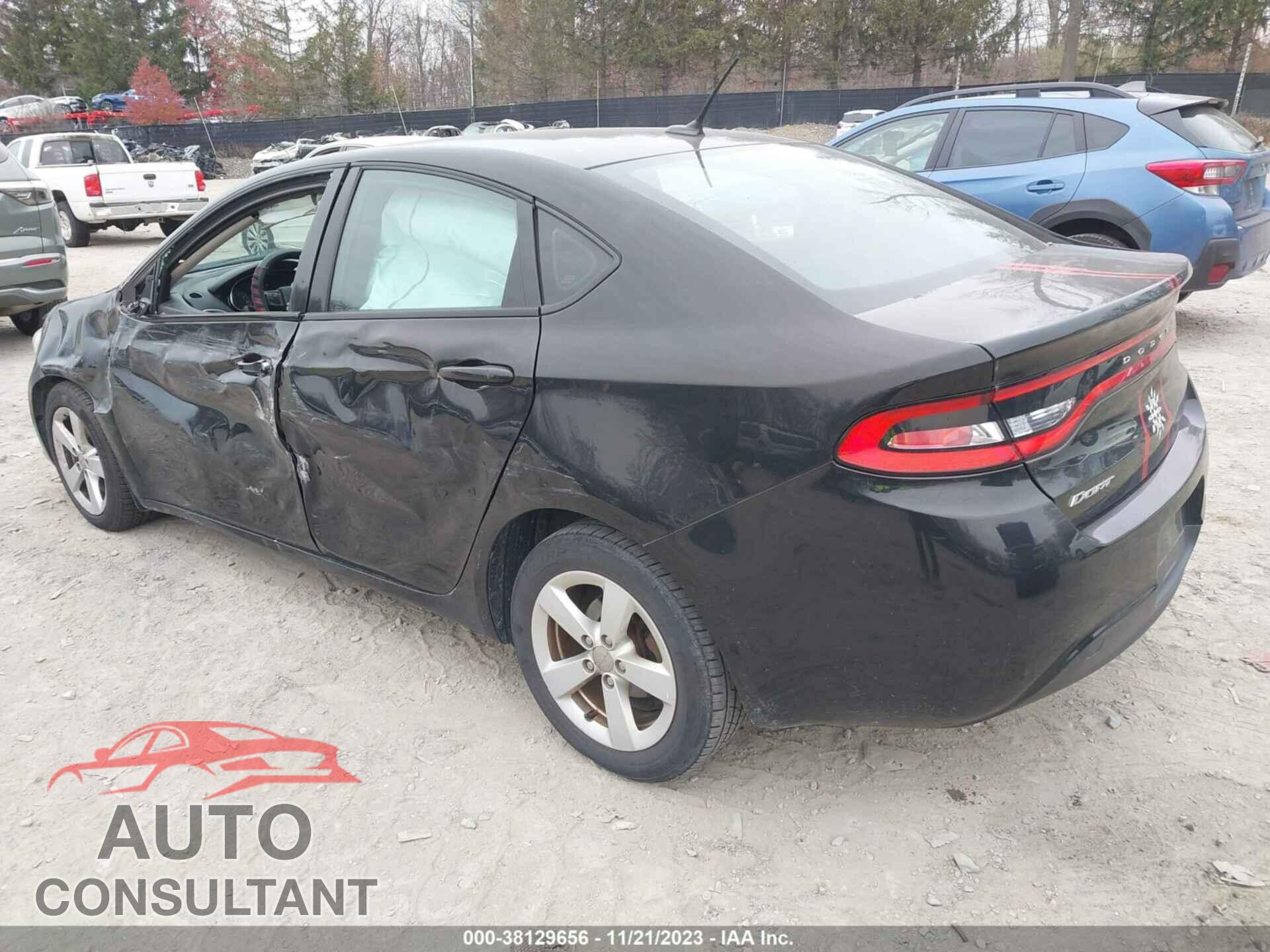 DODGE DART 2015 - 1C3CDFAA7FD299231