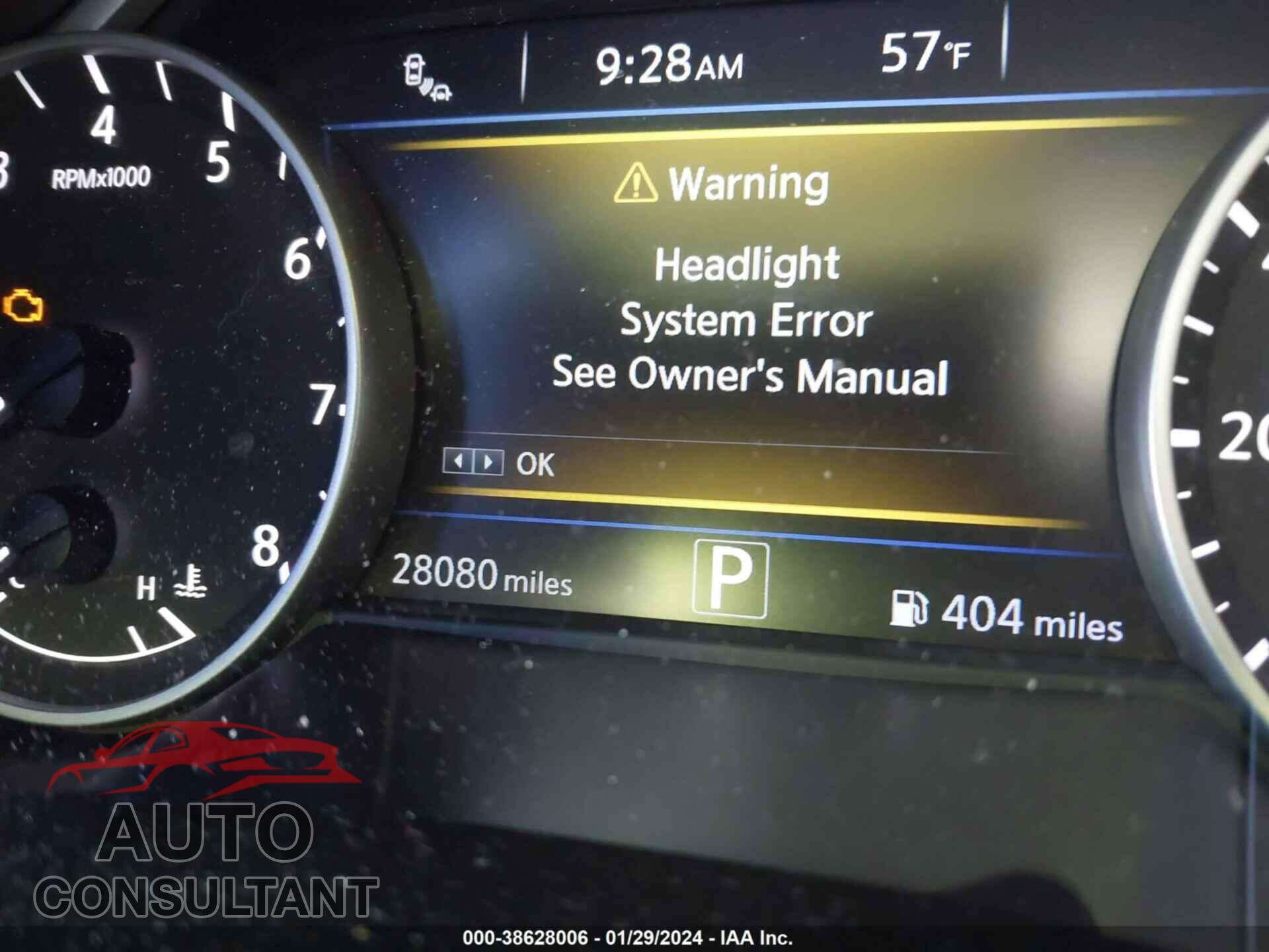 NISSAN MAXIMA 2017 - 1N4AA6AP3HC422277