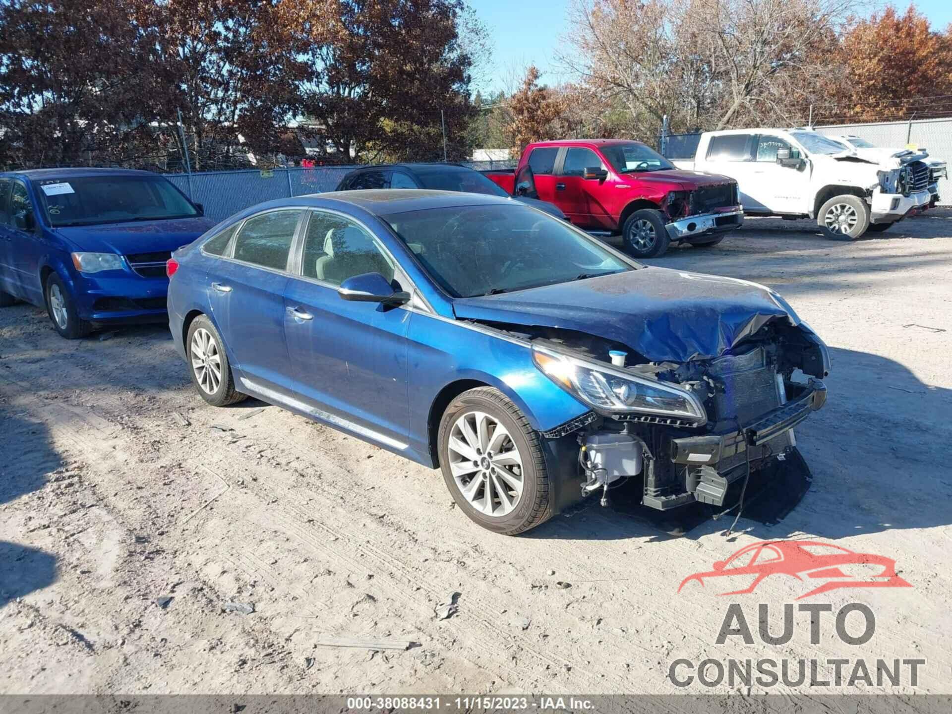 HYUNDAI SONATA 2017 - 5NPE34AF8HH584718