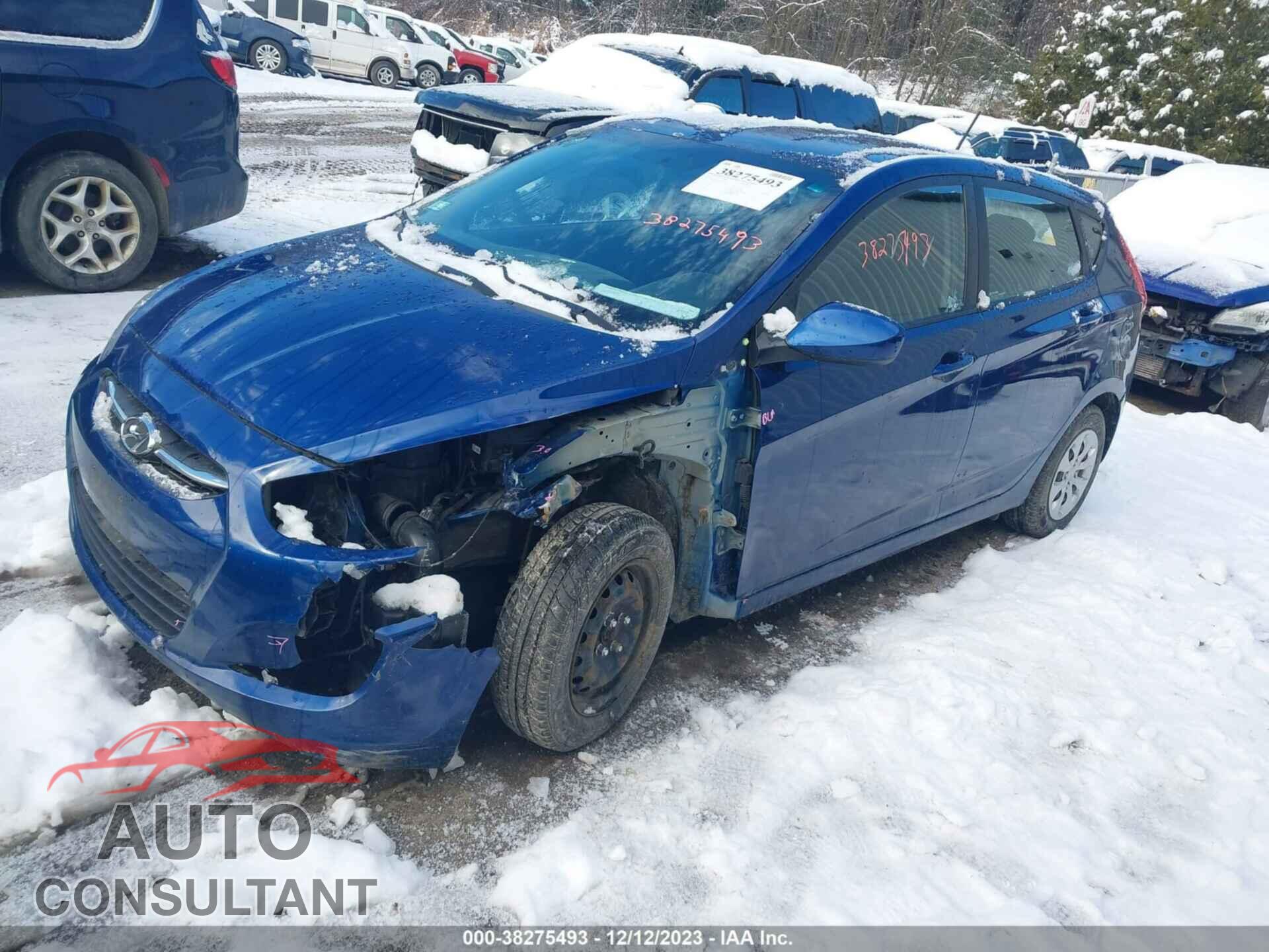 HYUNDAI ACCENT 2015 - KMHCT5AE0FU199558