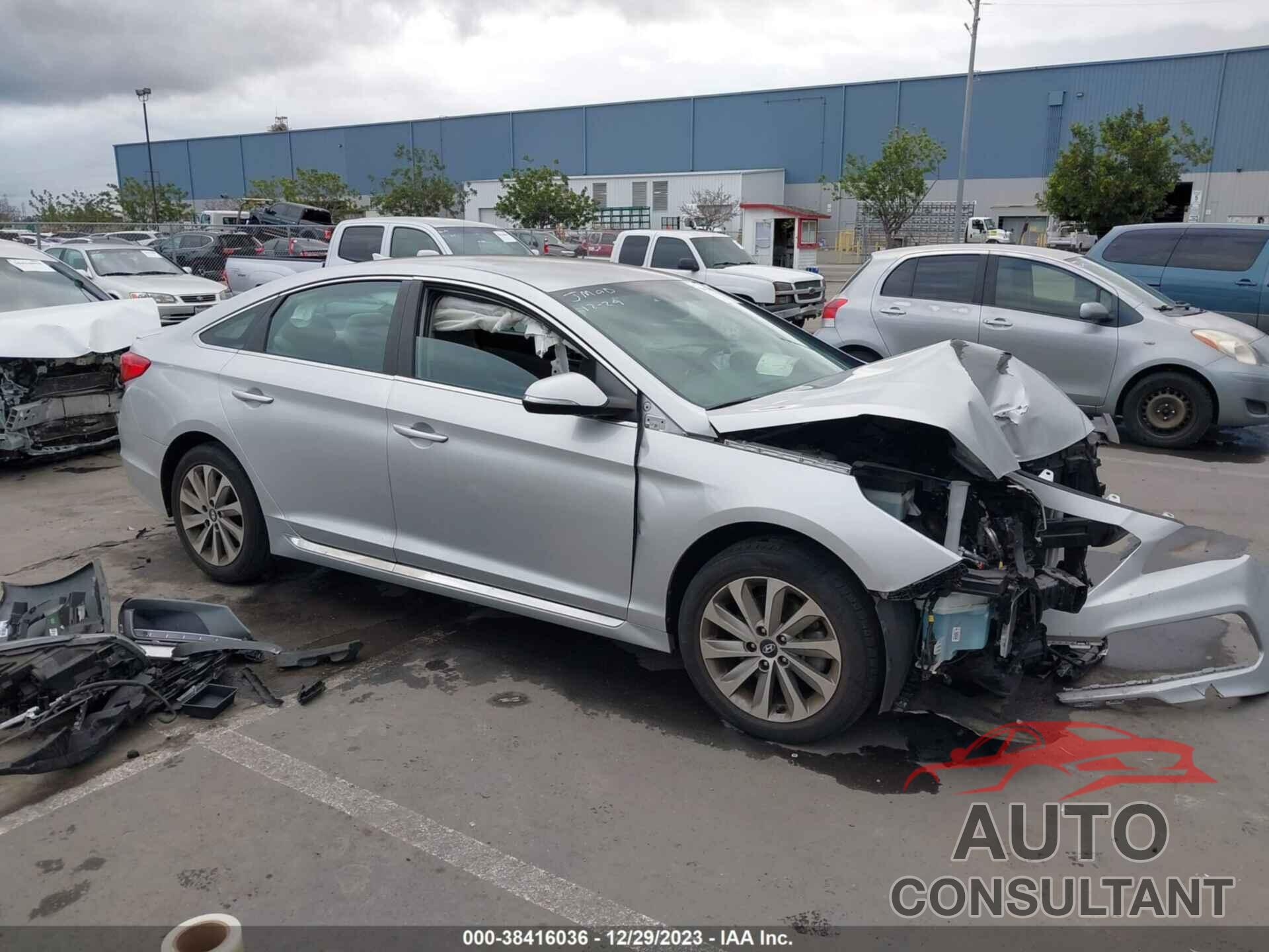 HYUNDAI SONATA 2017 - 5NPE34AFXHH444542
