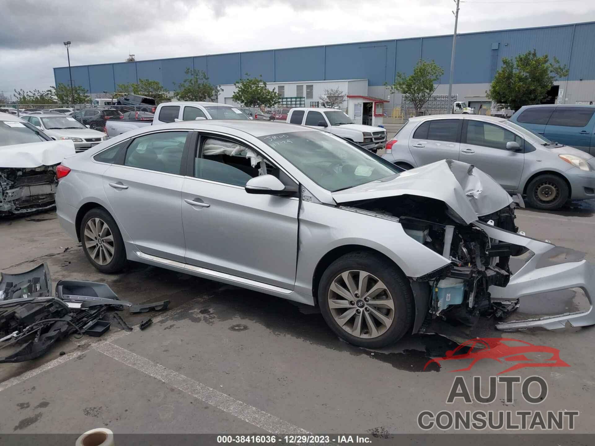 HYUNDAI SONATA 2017 - 5NPE34AFXHH444542