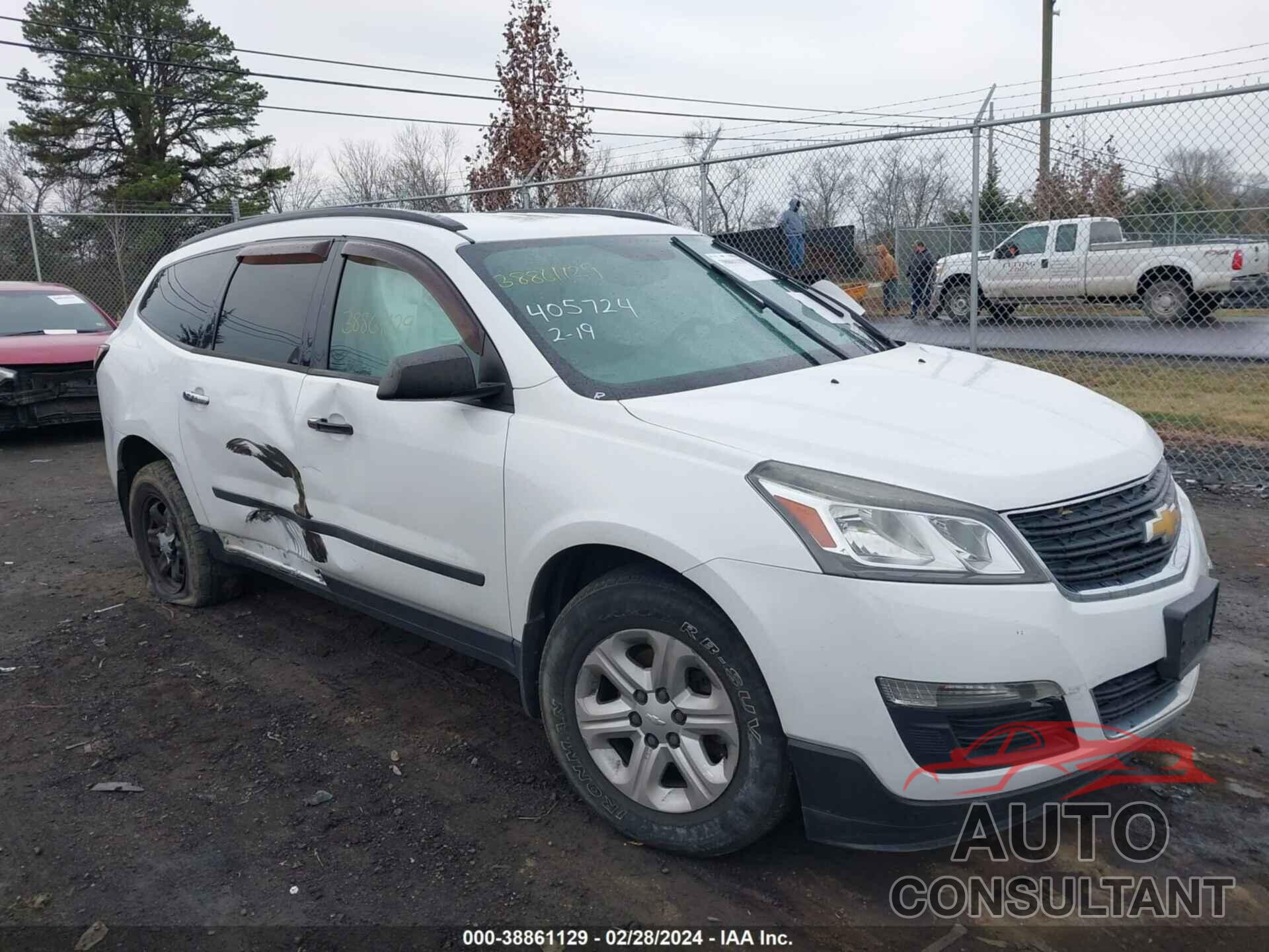 CHEVROLET TRAVERSE 2016 - 1GNKVFED9GJ245934