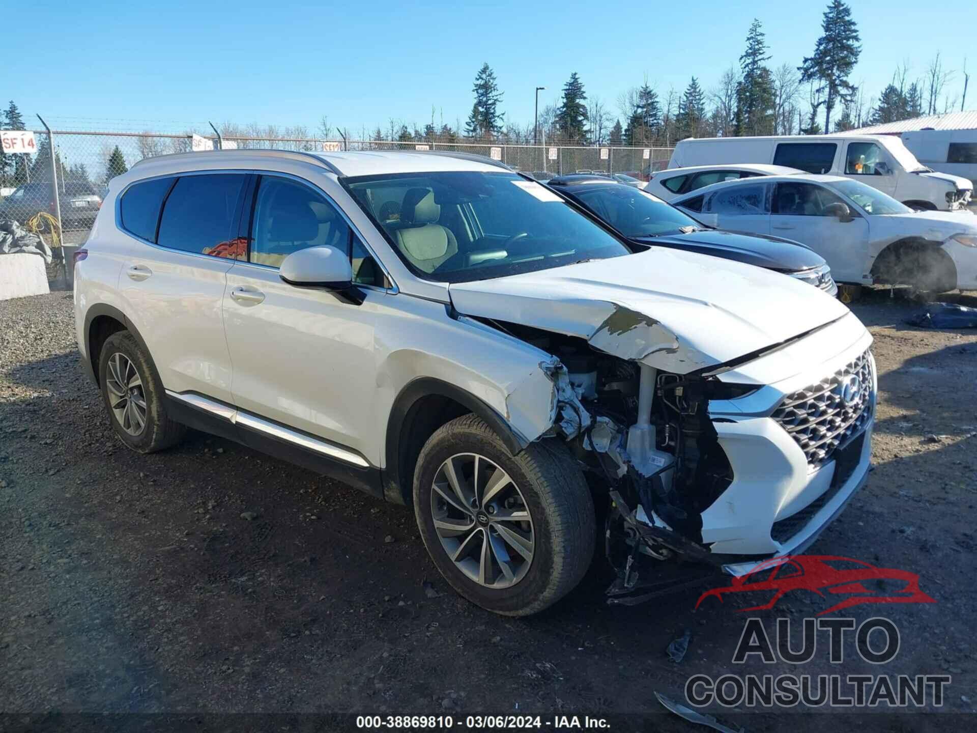 HYUNDAI SANTA FE 2020 - 5NMS3CAD5LH164755