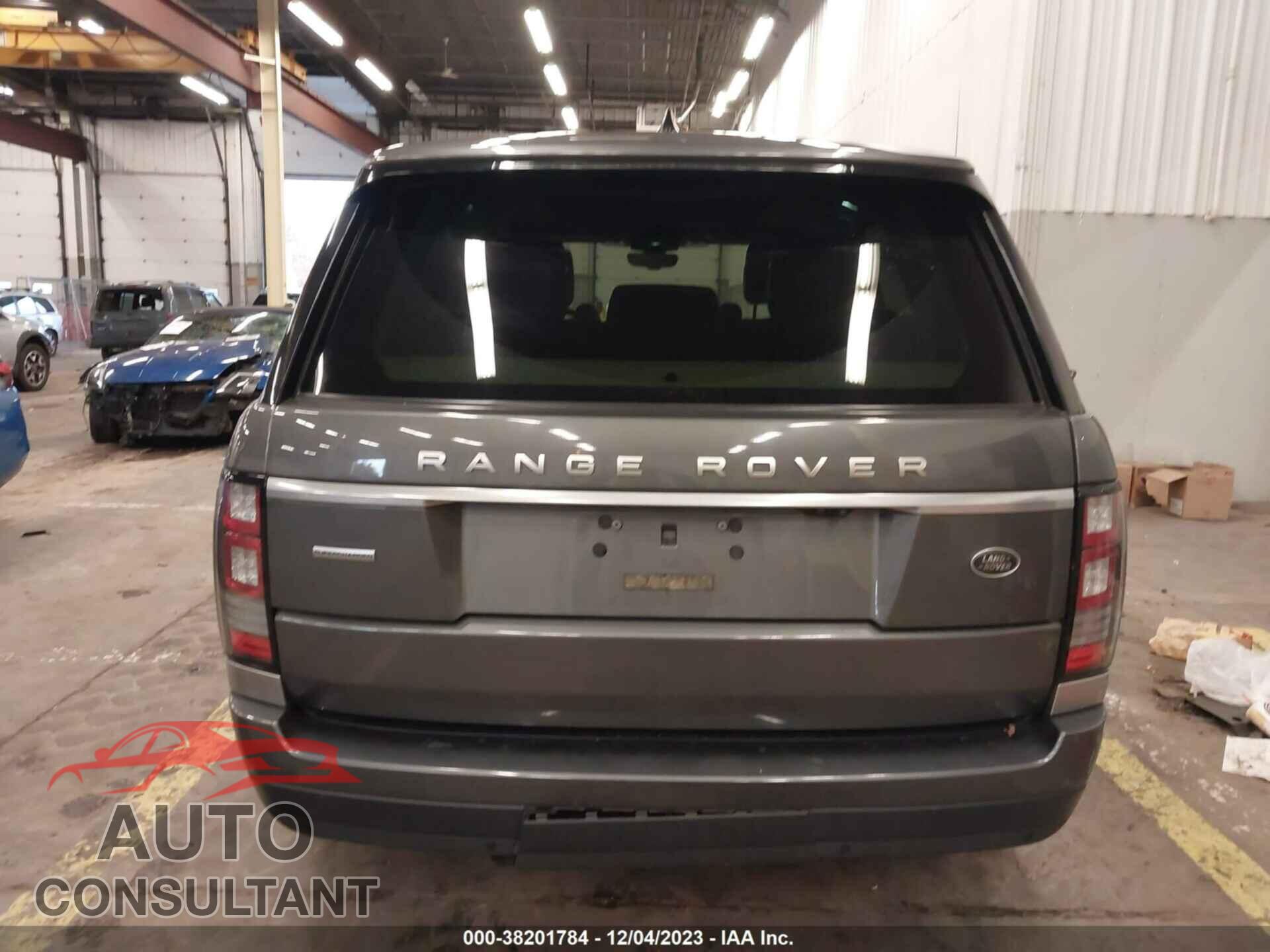 LAND ROVER RANGE ROVER 2017 - SALGS2FE8HA327364