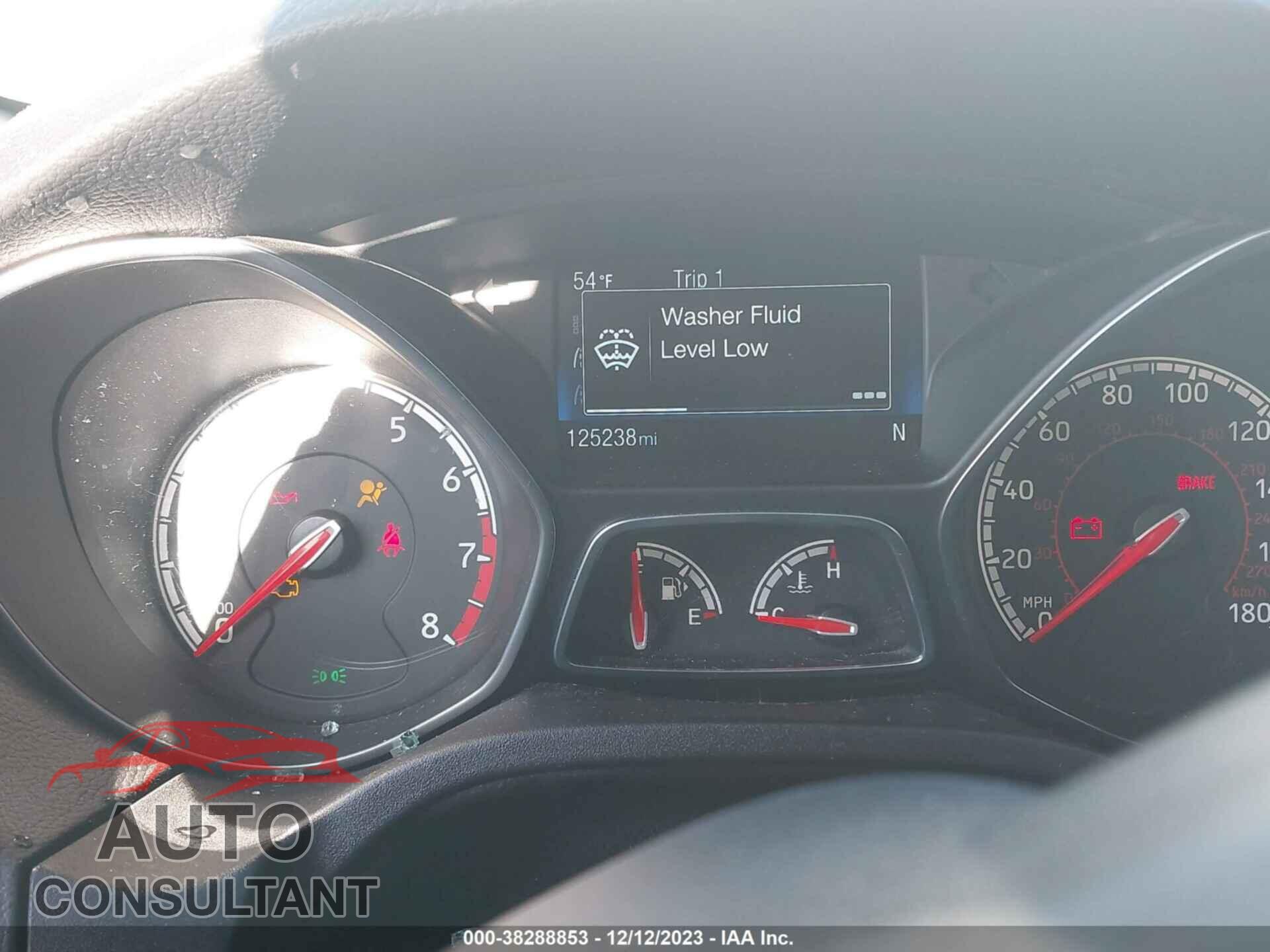 FORD FOCUS ST 2016 - 1FADP3L93GL350116