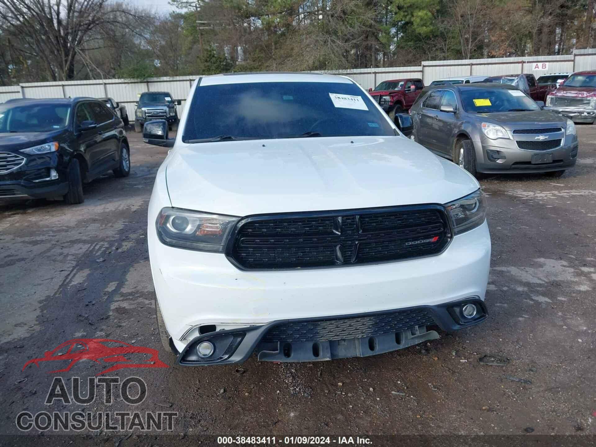 DODGE DURANGO 2017 - 1C4SDJCTXHC652823