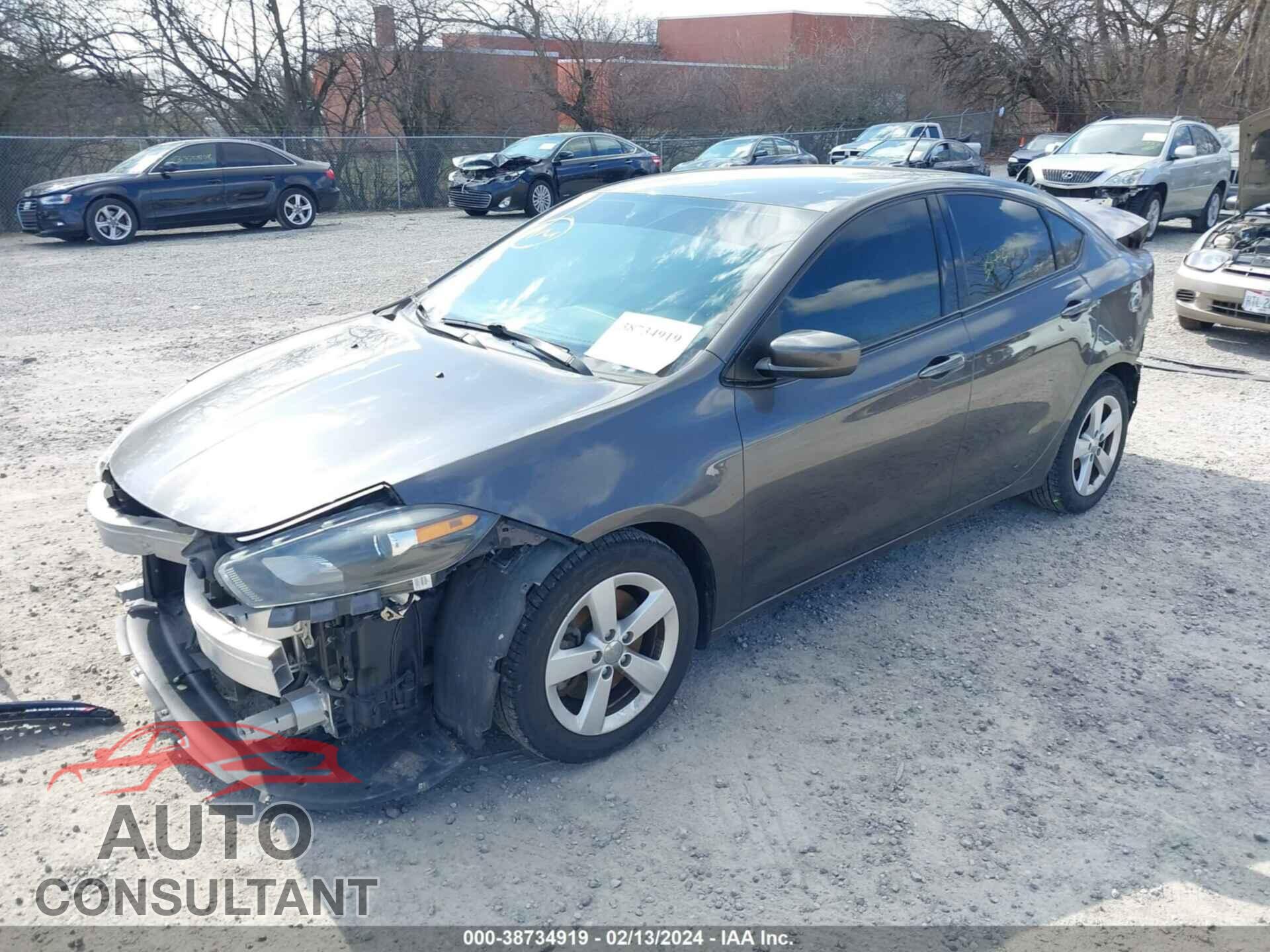 DODGE DART 2016 - 1C3CDFBB8GD563744