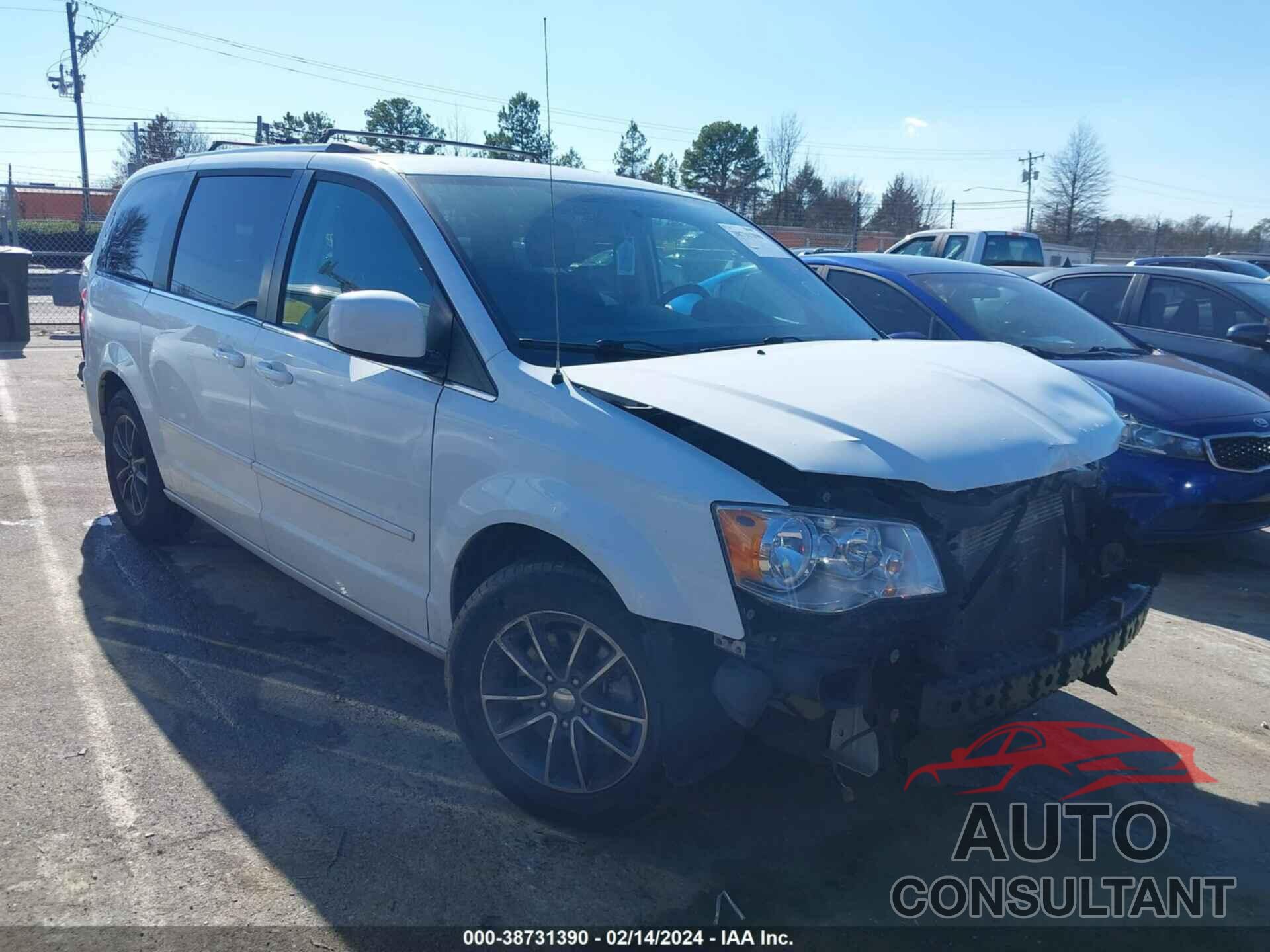 DODGE GRAND CARAVAN 2017 - 2C4RDGCG1HR749713