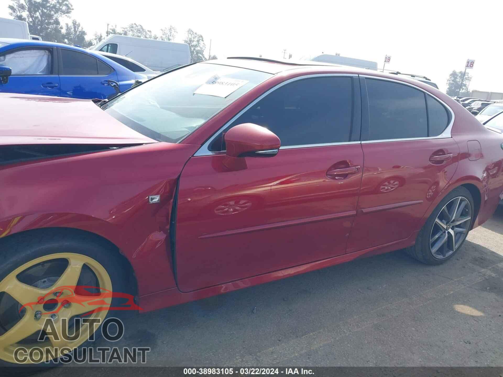 LEXUS GS 2019 - JTHBZ1BL3KA019035