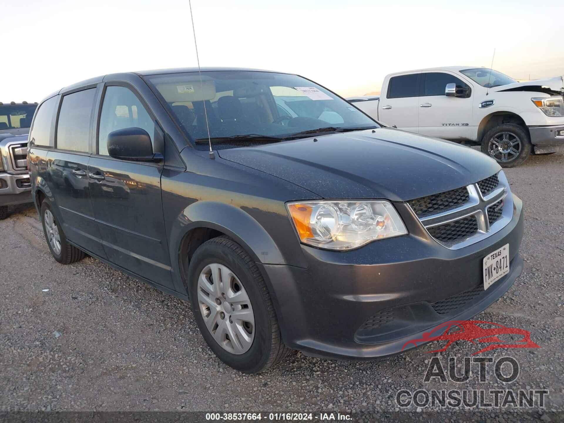 DODGE GRAND CARAVAN 2016 - 2C4RDGBG0GR400512