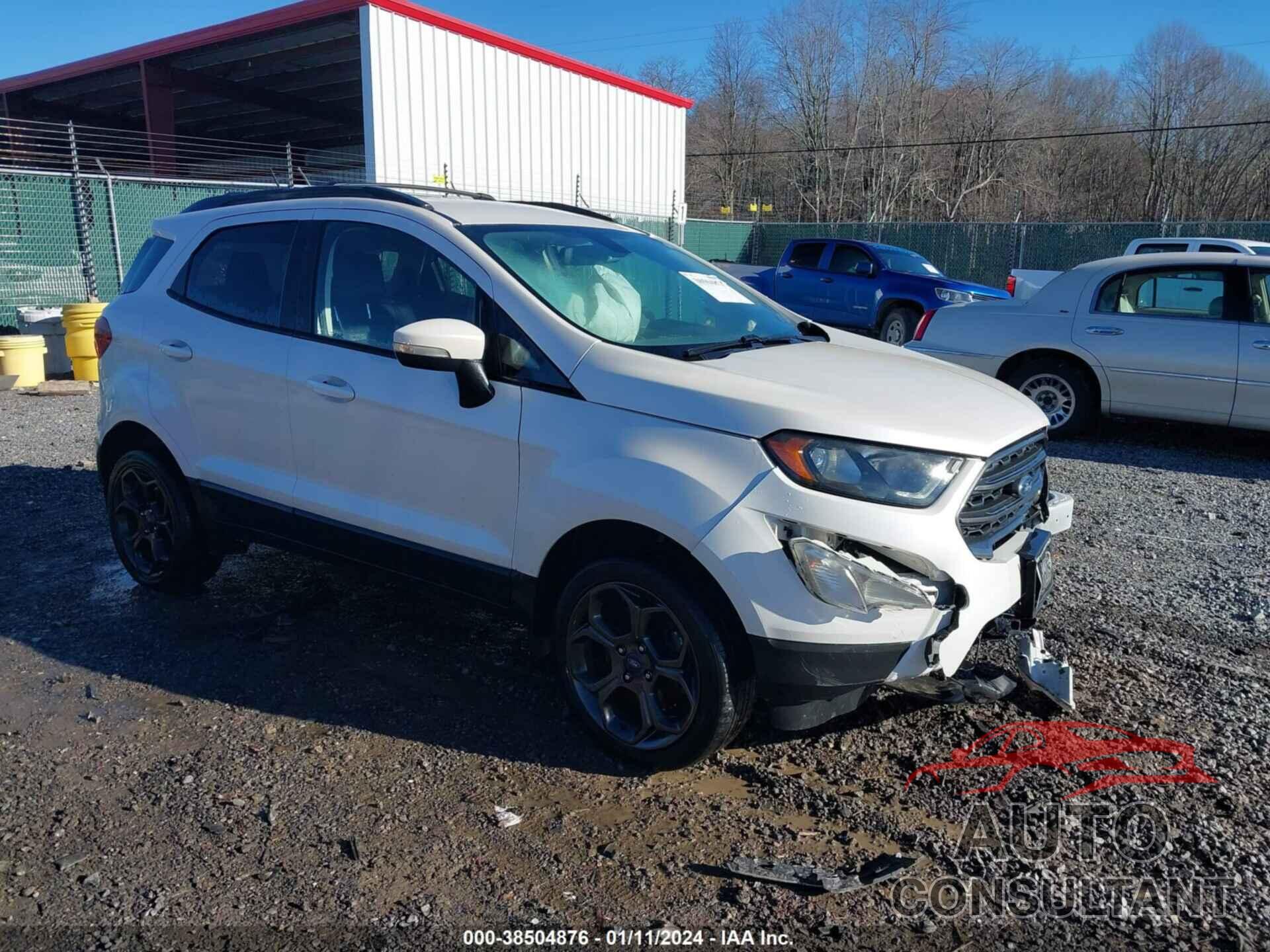 FORD ECOSPORT 2018 - MAJ6P1CL0JC162587