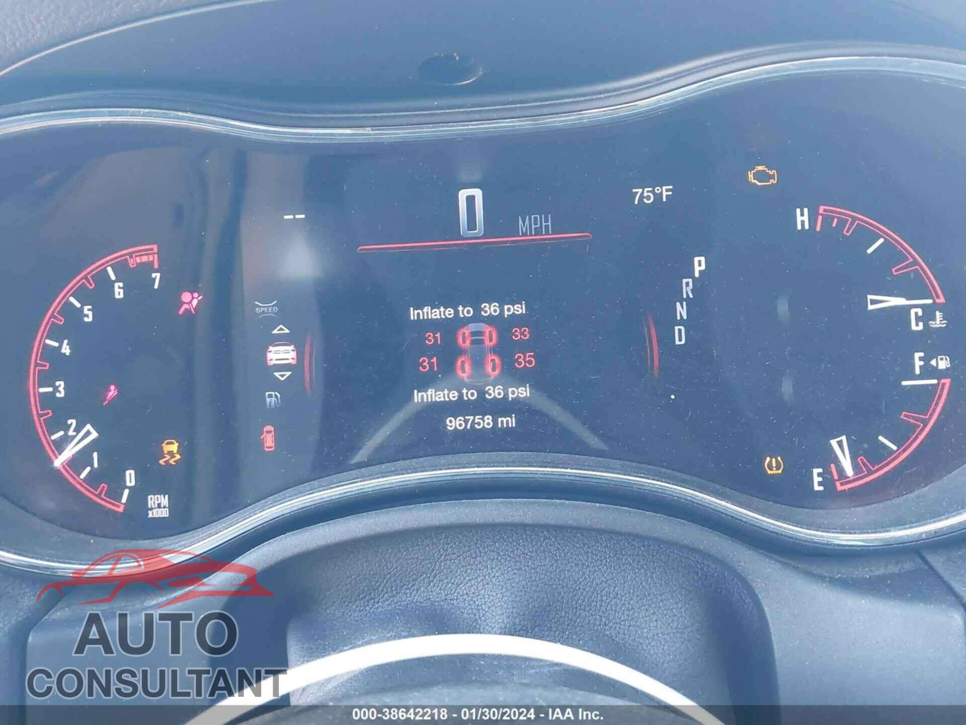 DODGE DURANGO 2018 - 1C4RDHAG0JC393360