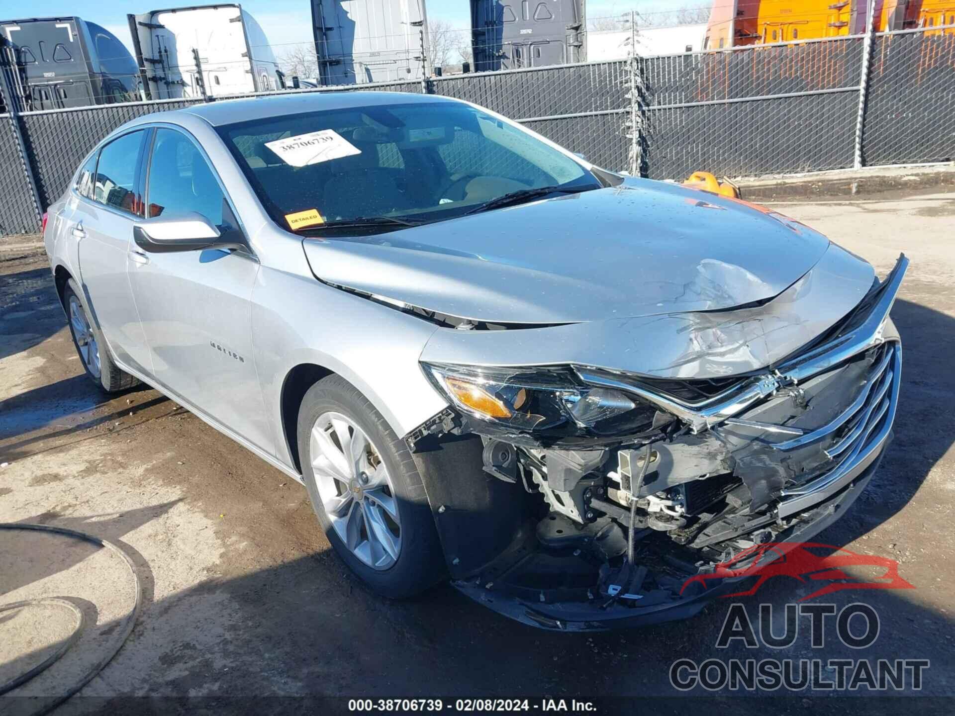 CHEVROLET MALIBU 2020 - 1G1ZD5ST6LF073030