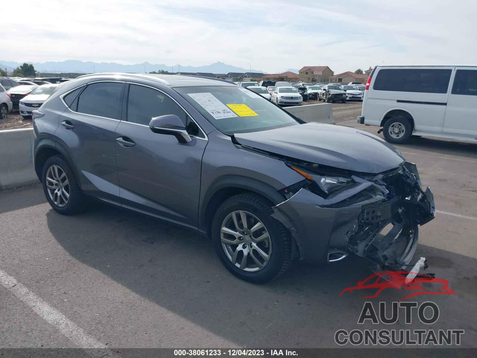 LEXUS NX 200T 2016 - JTJYARBZXG2025886