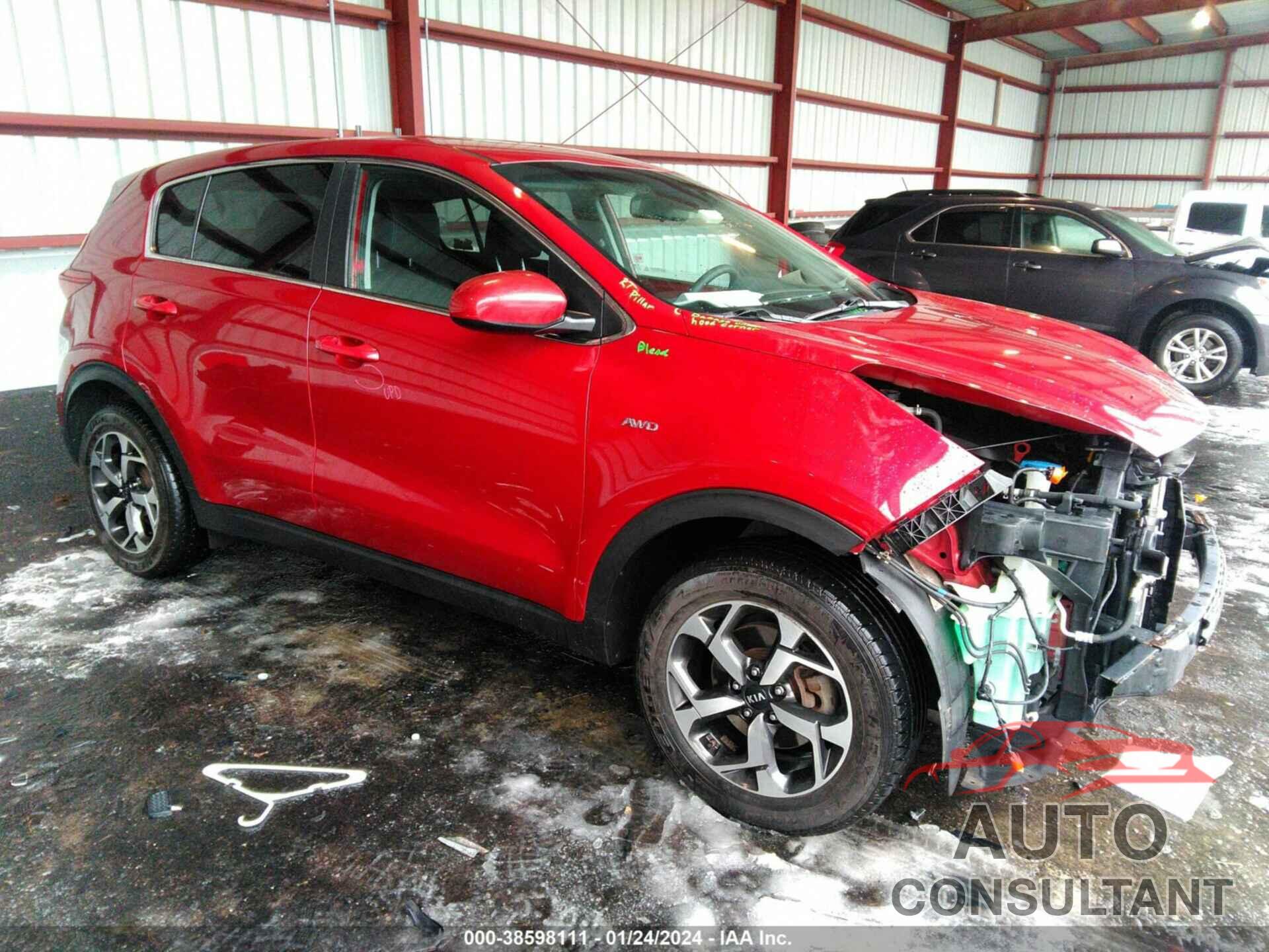 KIA SPORTAGE 2020 - KNDPMCAC8L7700132