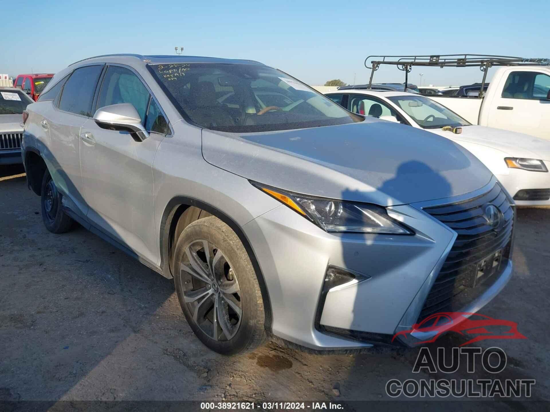 LEXUS RX 350 2019 - 2T2ZZMCA8KC120237