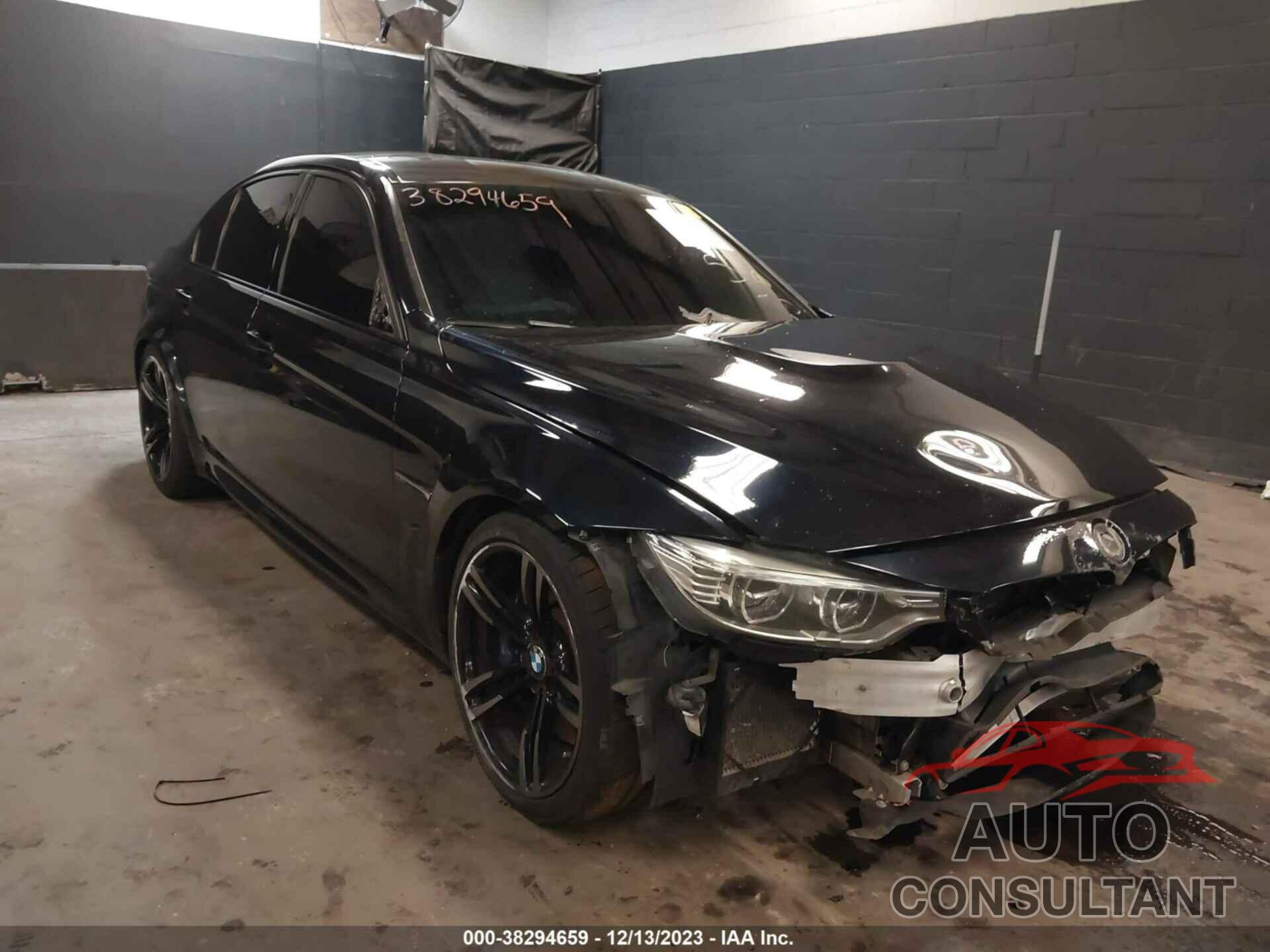 BMW M3 2016 - WBS8M9C50G5D30698