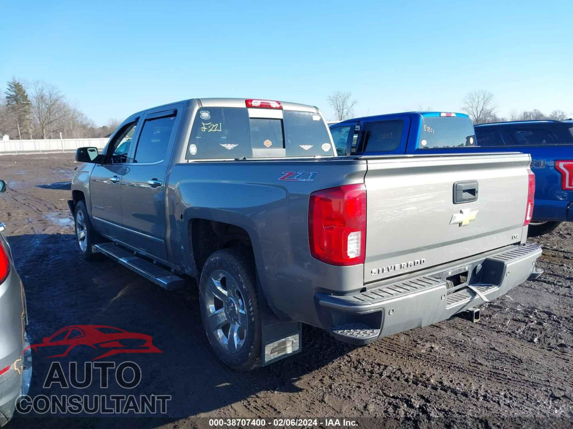CHEVROLET SILVERADO 1500 2017 - 3GCUKSEC2HG207085