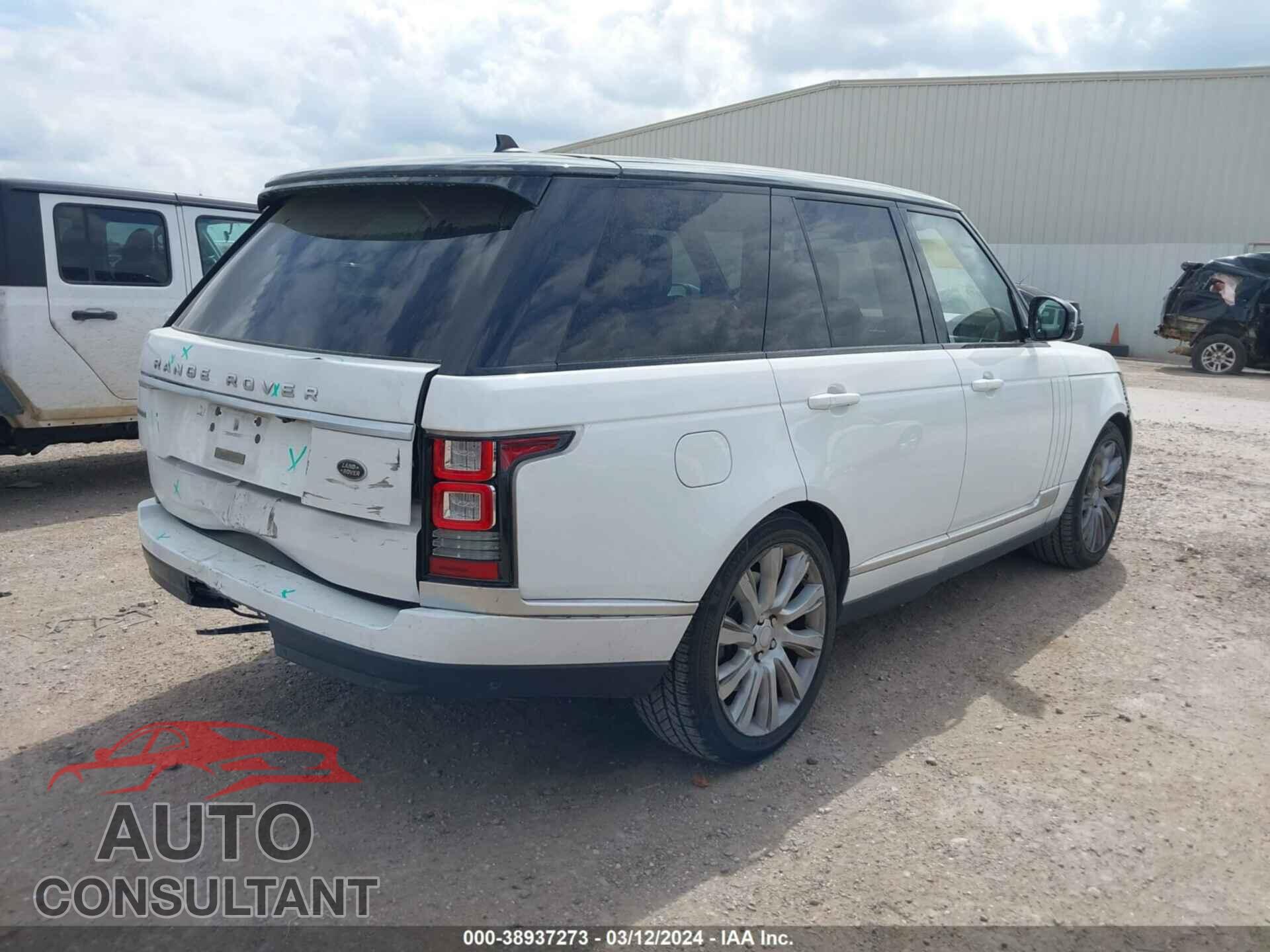 LAND ROVER RANGE ROVER 2016 - SALGS2EF1GA302041