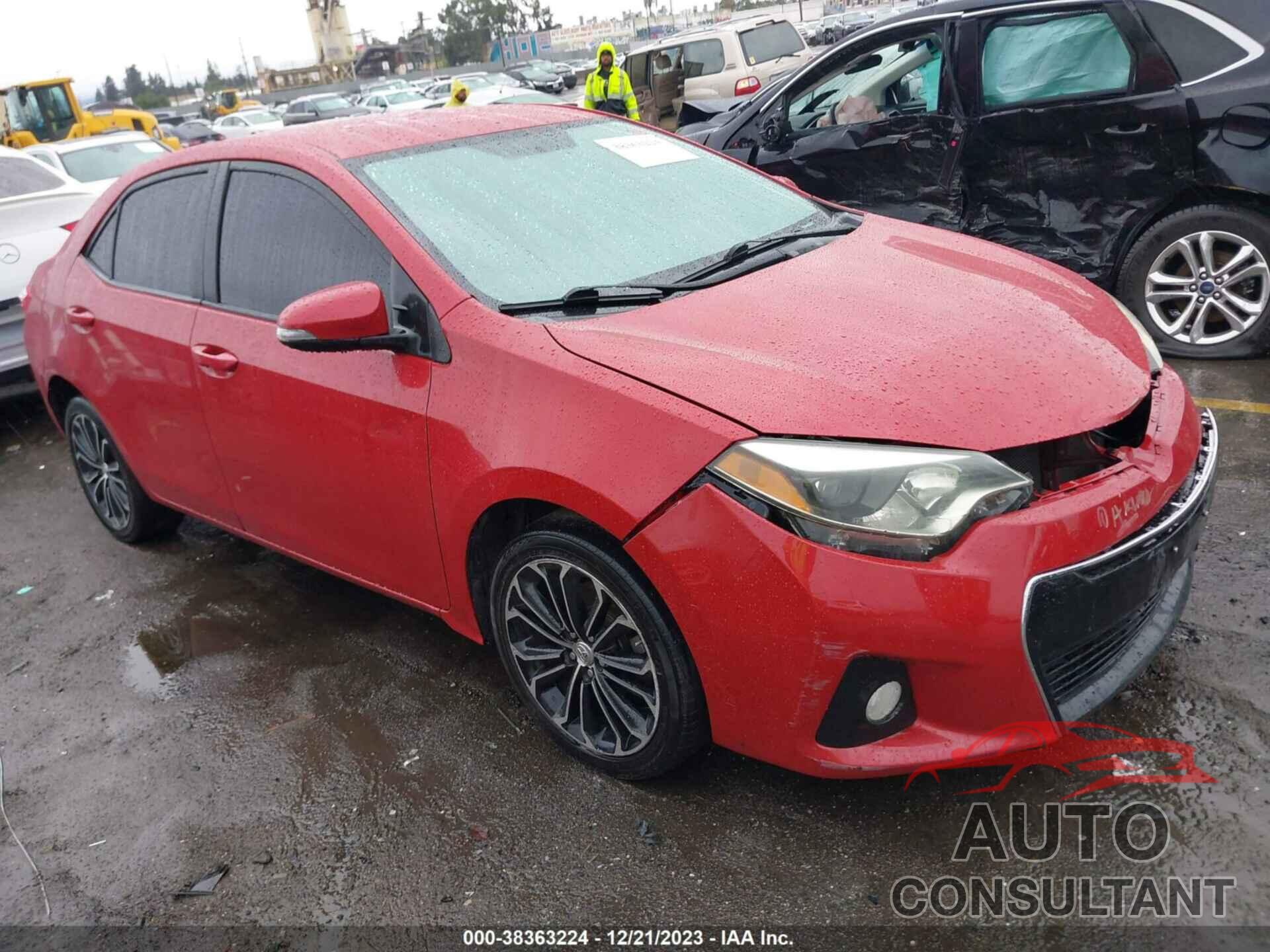 TOYOTA COROLLA 2016 - 5YFBURHE3GP553372