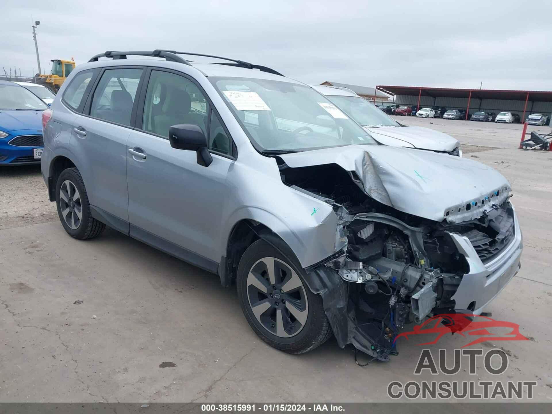 SUBARU FORESTER 2018 - JF2SJABC3JH494975