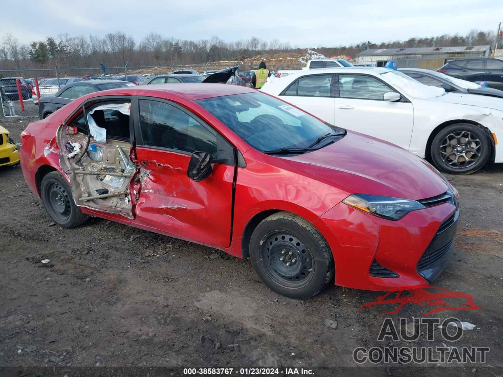 TOYOTA COROLLA 2019 - 2T1BURHE9KC150277