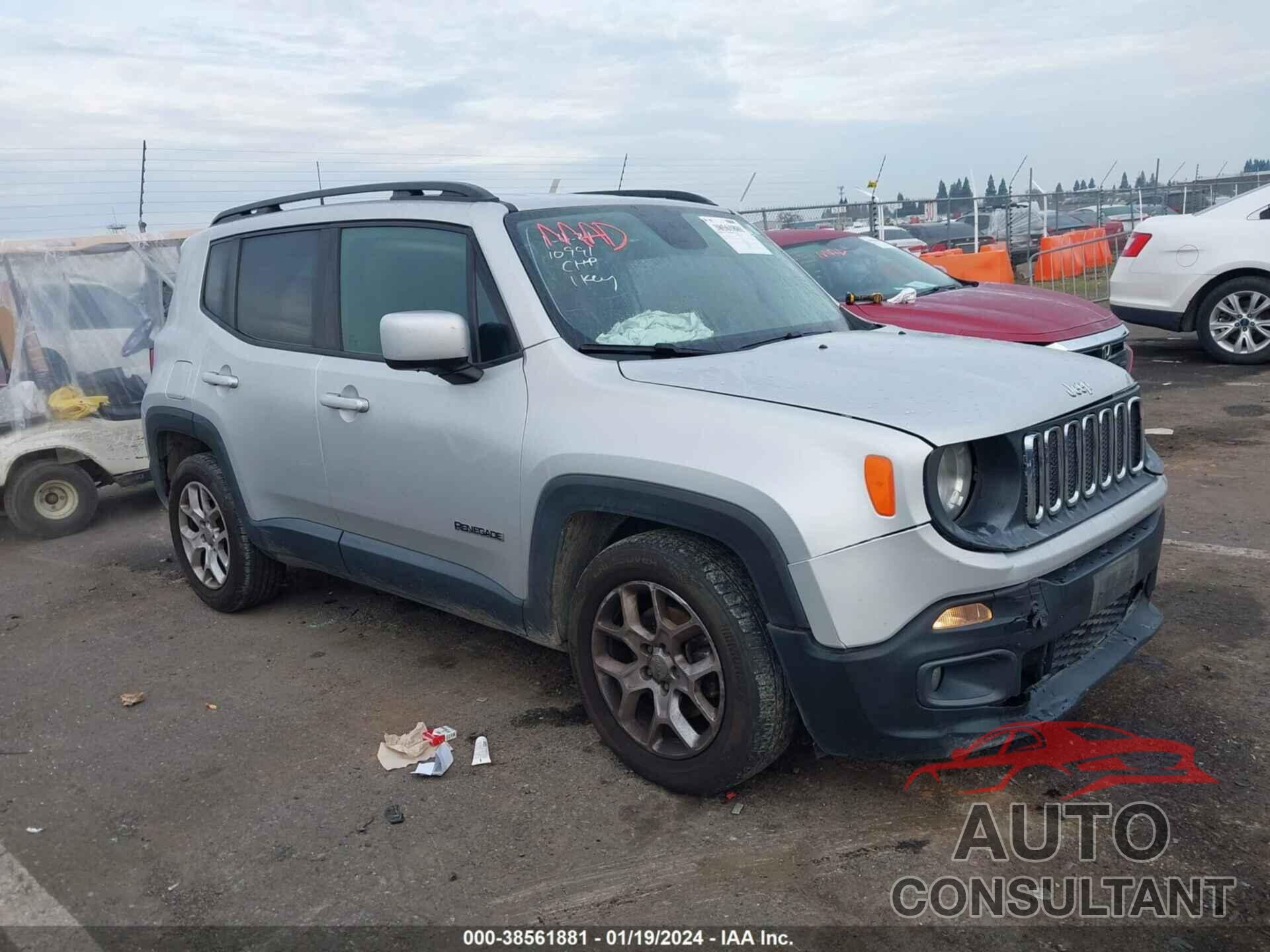 JEEP RENEGADE 2017 - ZACCJABB3HPE94438