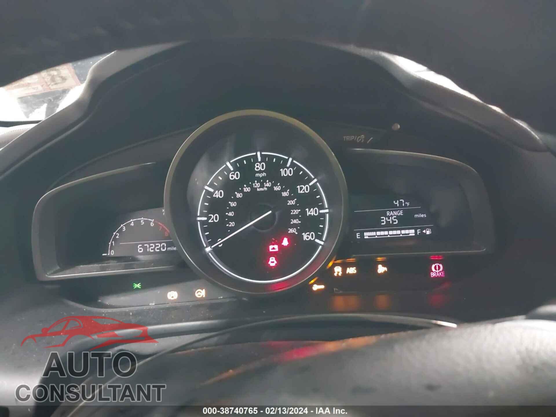 MAZDA MAZDA3 2017 - 3MZBN1L38HM154208