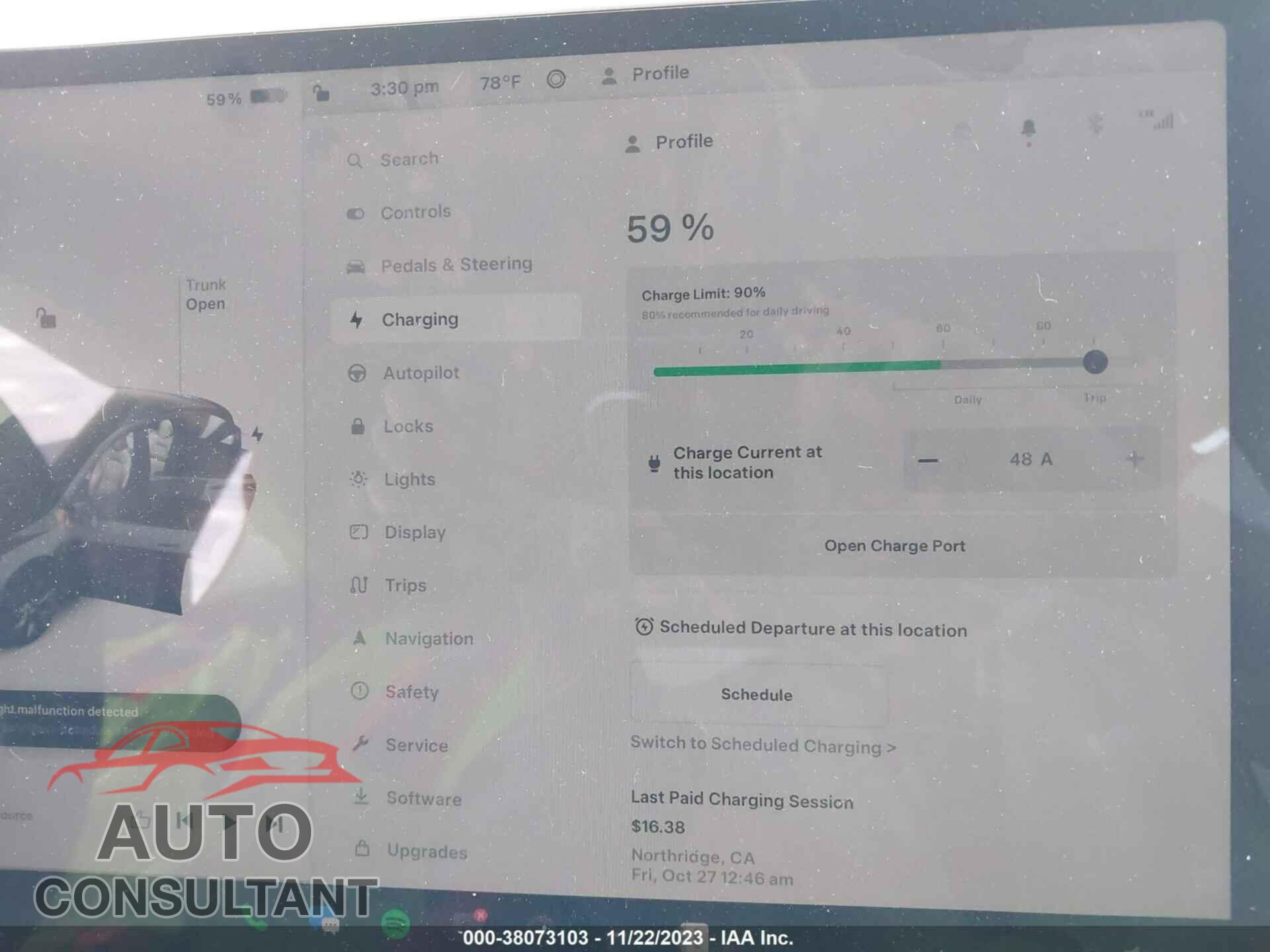 TESLA MODEL Y 2023 - 7SAYGDEEXPF857497