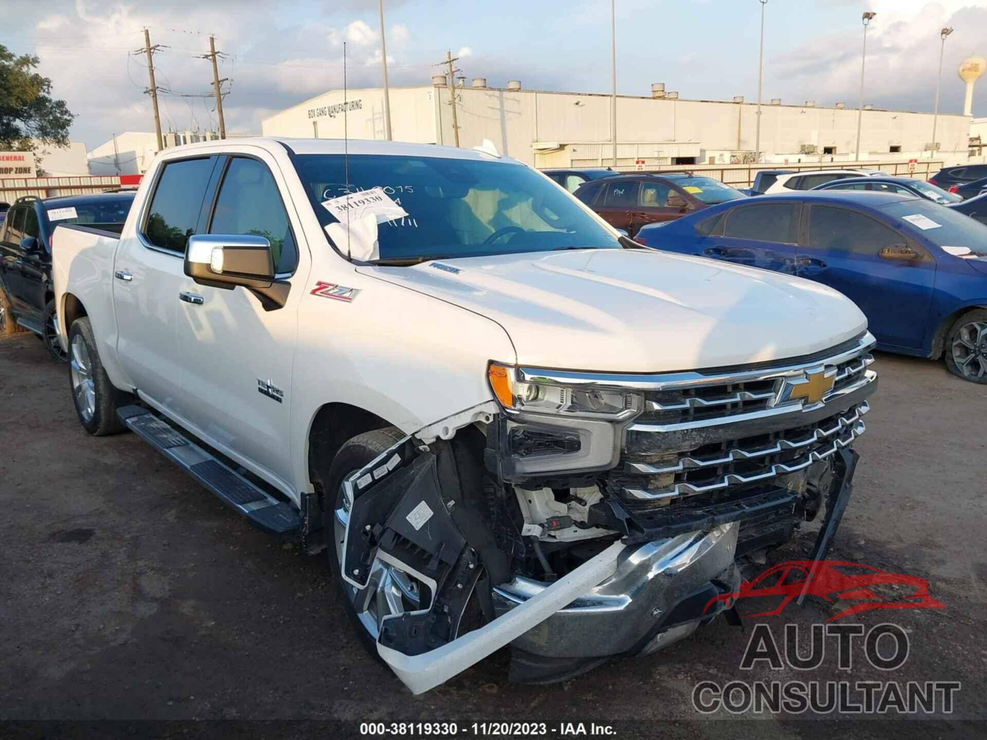CHEVROLET SILVERADO 1500 2022 - 3GCUDGET8NG686812