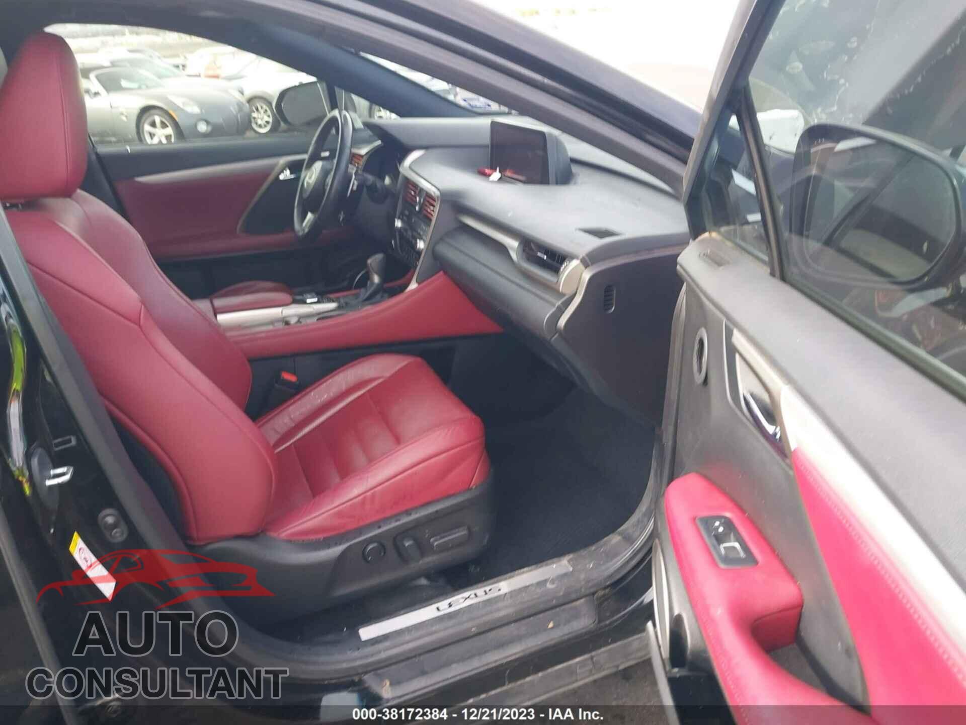 LEXUS RX 2017 - 2T2ZZMCA5HC072463