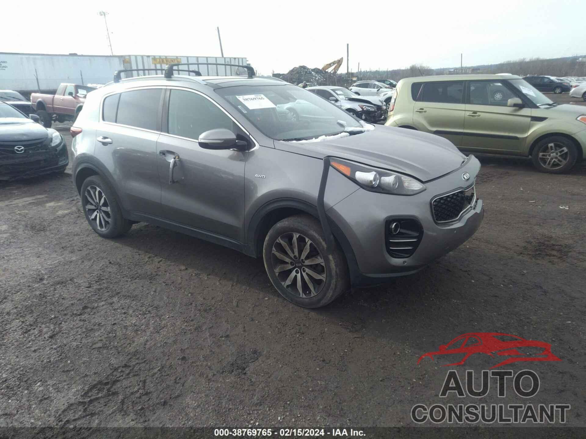 KIA SPORTAGE 2017 - KNDPNCAC5H7224703