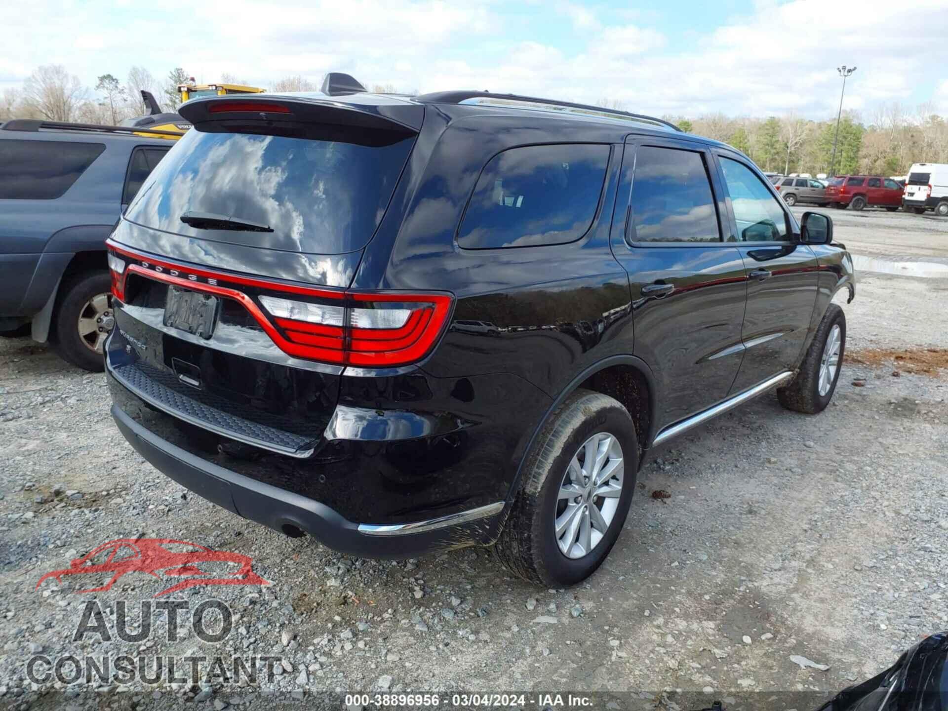 DODGE DURANGO 2022 - 1C4RDJAG6NC228118