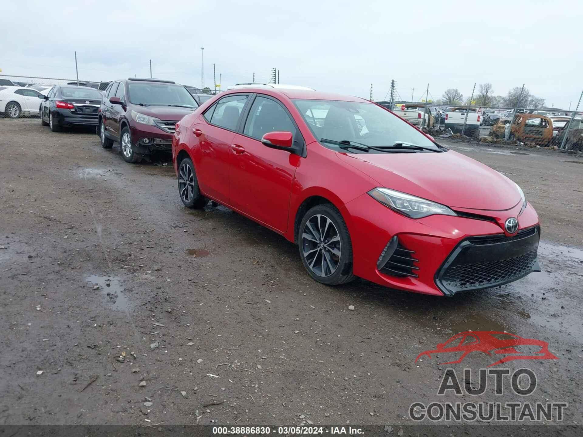 TOYOTA COROLLA 2017 - 2T1BURHE7HC905709