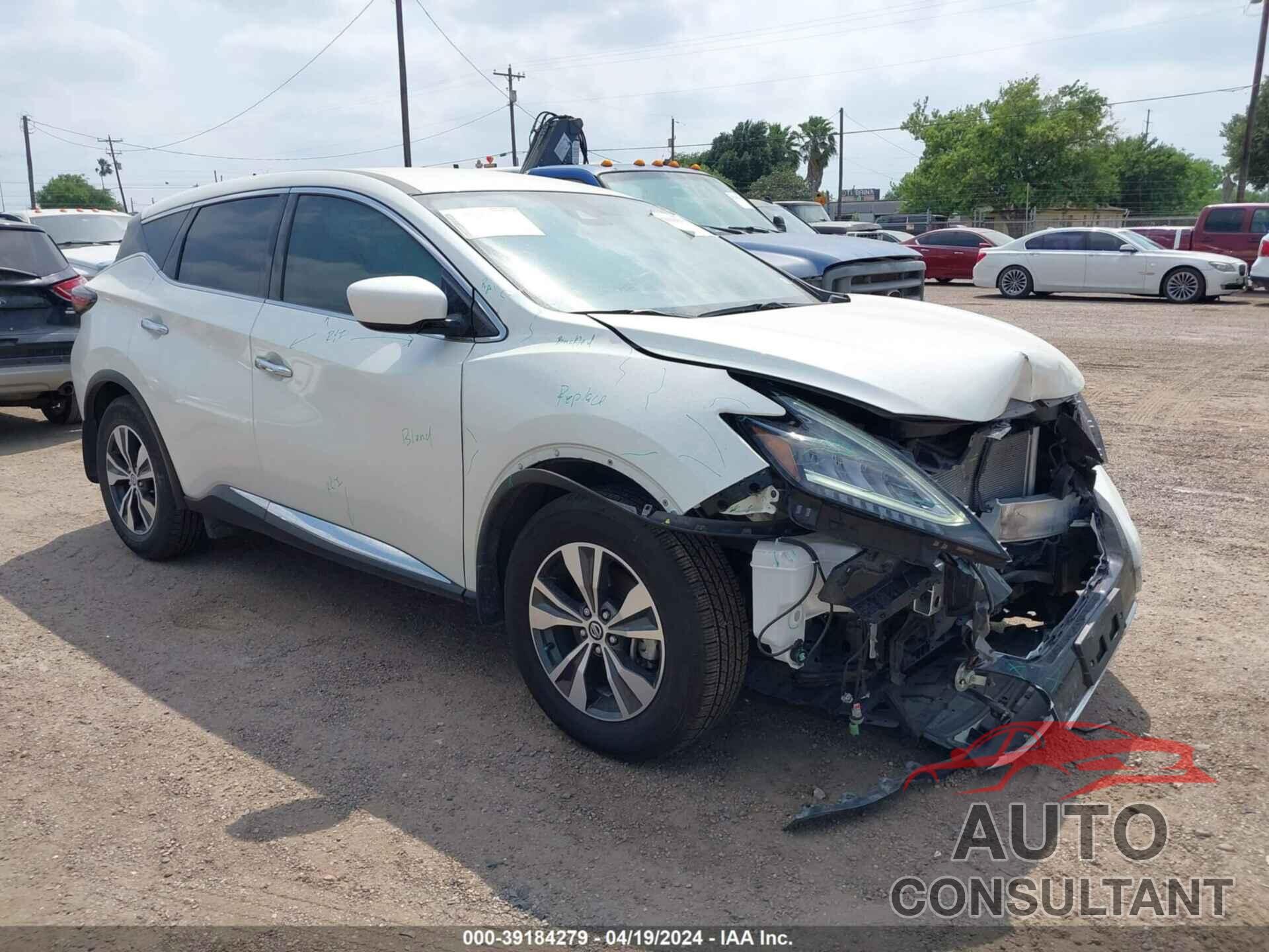 NISSAN MURANO 2021 - 5N1AZ2AJ1MC118524