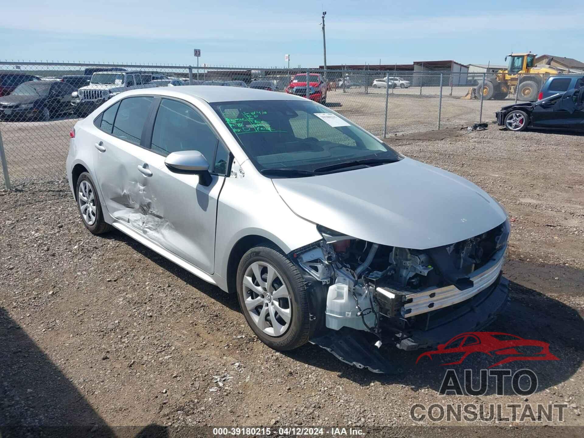 TOYOTA COROLLA 2022 - 5YFEPMAE2NP376375
