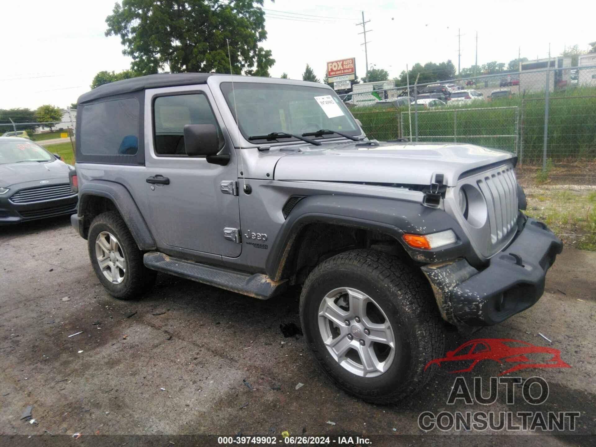 JEEP WRANGLER 2018 - 1C4GJXAG4JW160140