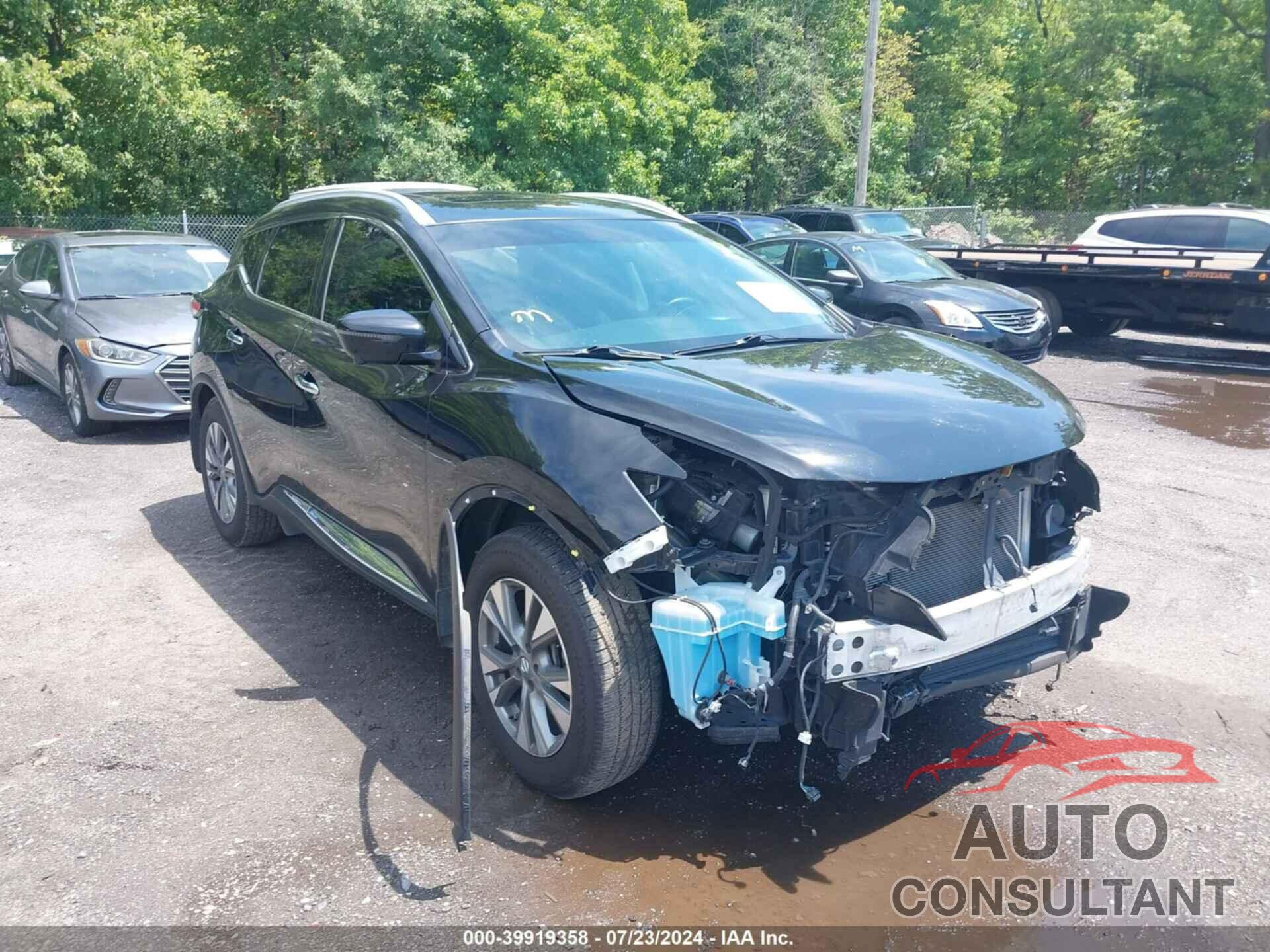 NISSAN MURANO 2018 - 5N1AZ2MH0JN176584