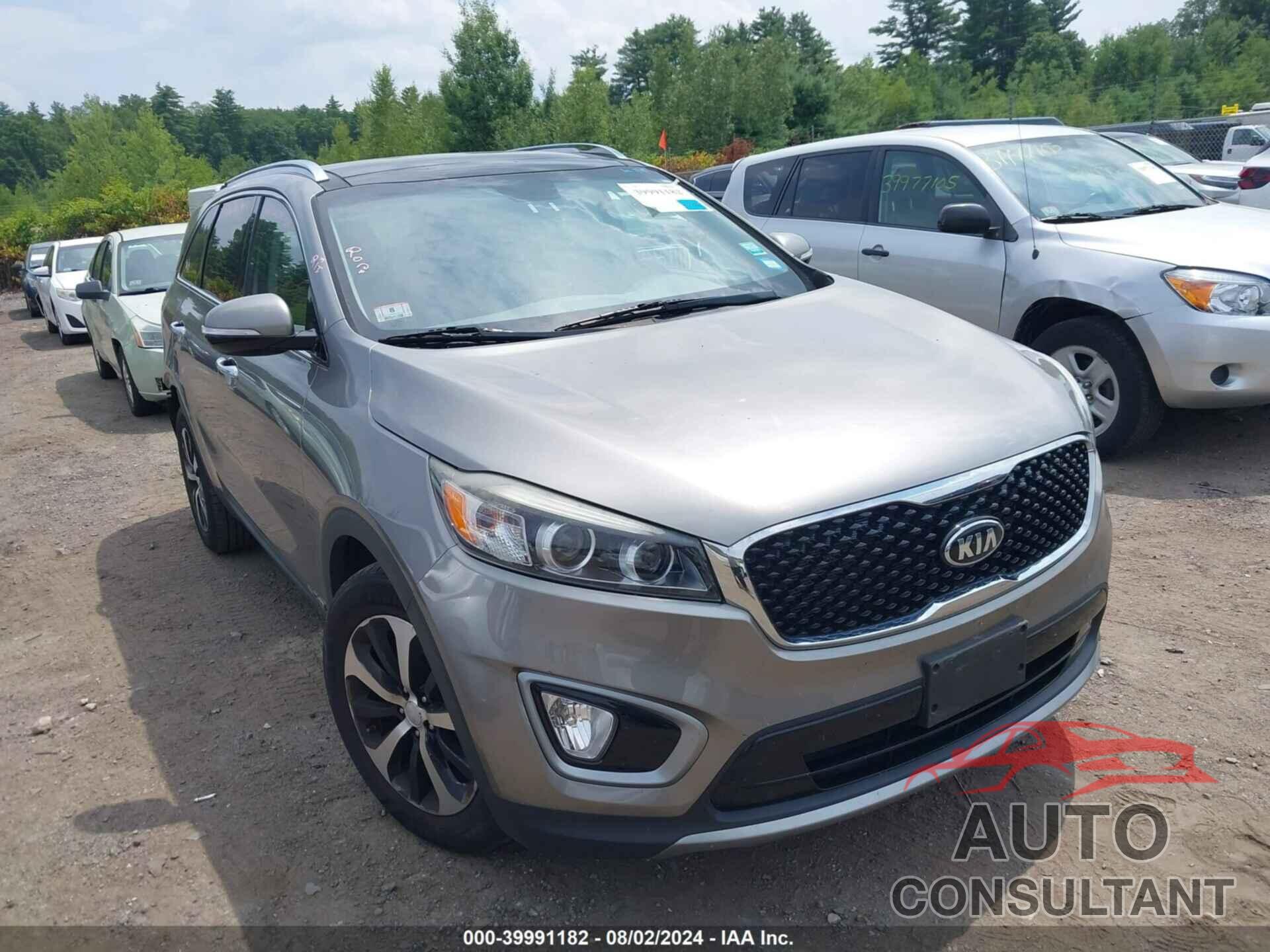 KIA SORENTO 2016 - 5XYPHDA53GG176120